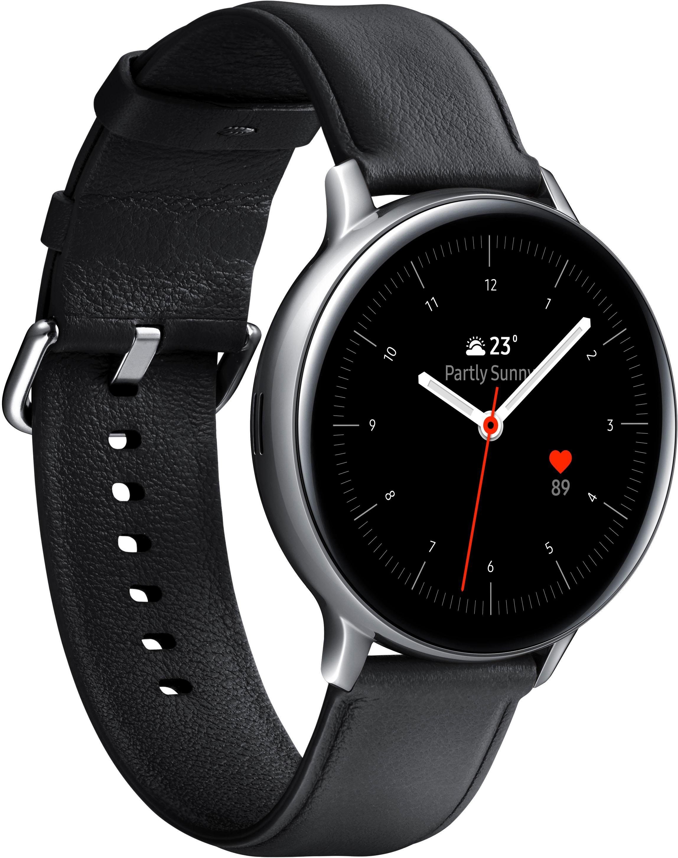 Samsung Smartwatch »Galaxy Watch Active2 Edelstahl, 44 mm, Bluetooth (SM-R820)«