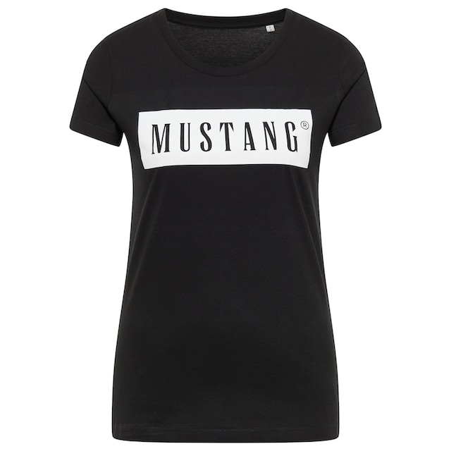 MUSTANG T-Shirt »Mustang T-Shirt Print-Shirt« bei ♕