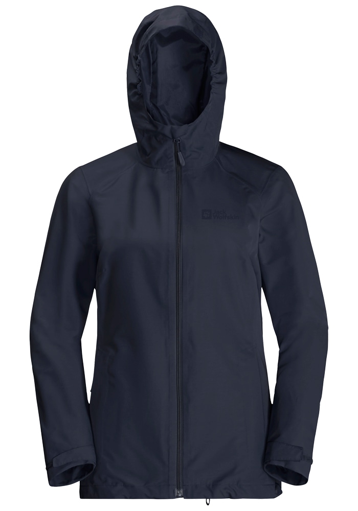 Jack Wolfskin Outdoorjacke »BESLER 2L JKT W«, mit Kapuze