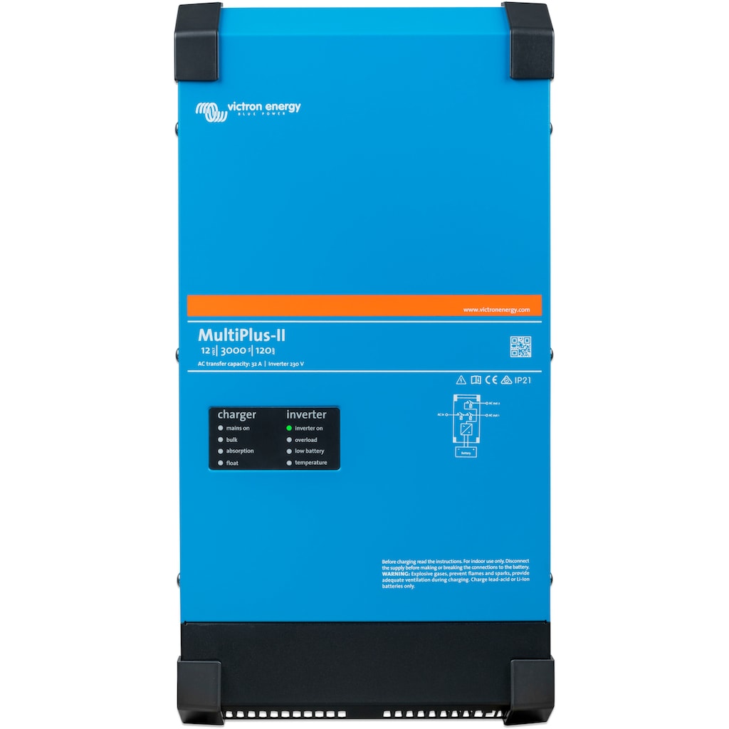 Wechselrichter »»Inverter / Charger Victron MultiPlus-II 12/3000/120-32 230 V««