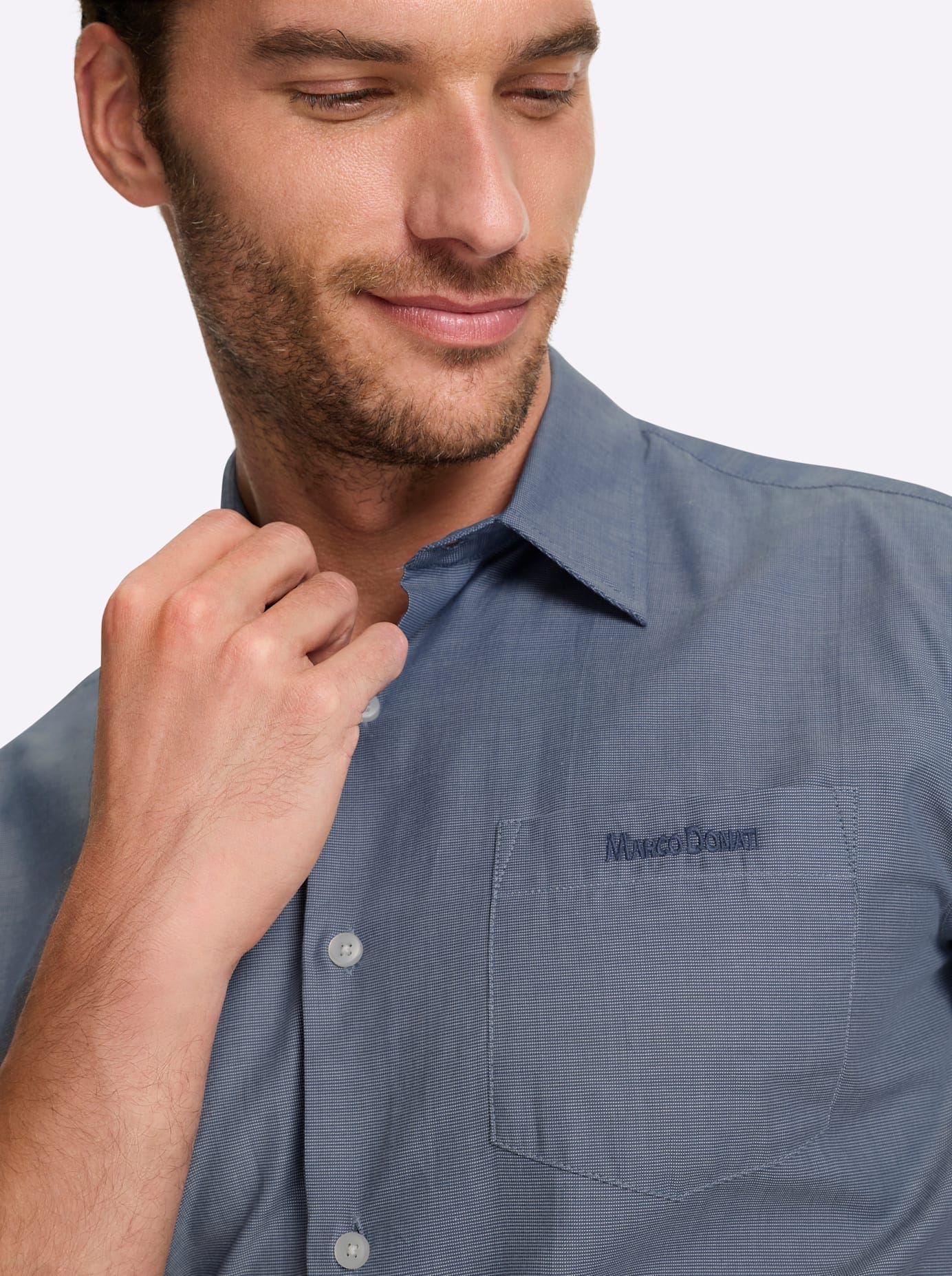 Marco Donati Kurzarmhemd