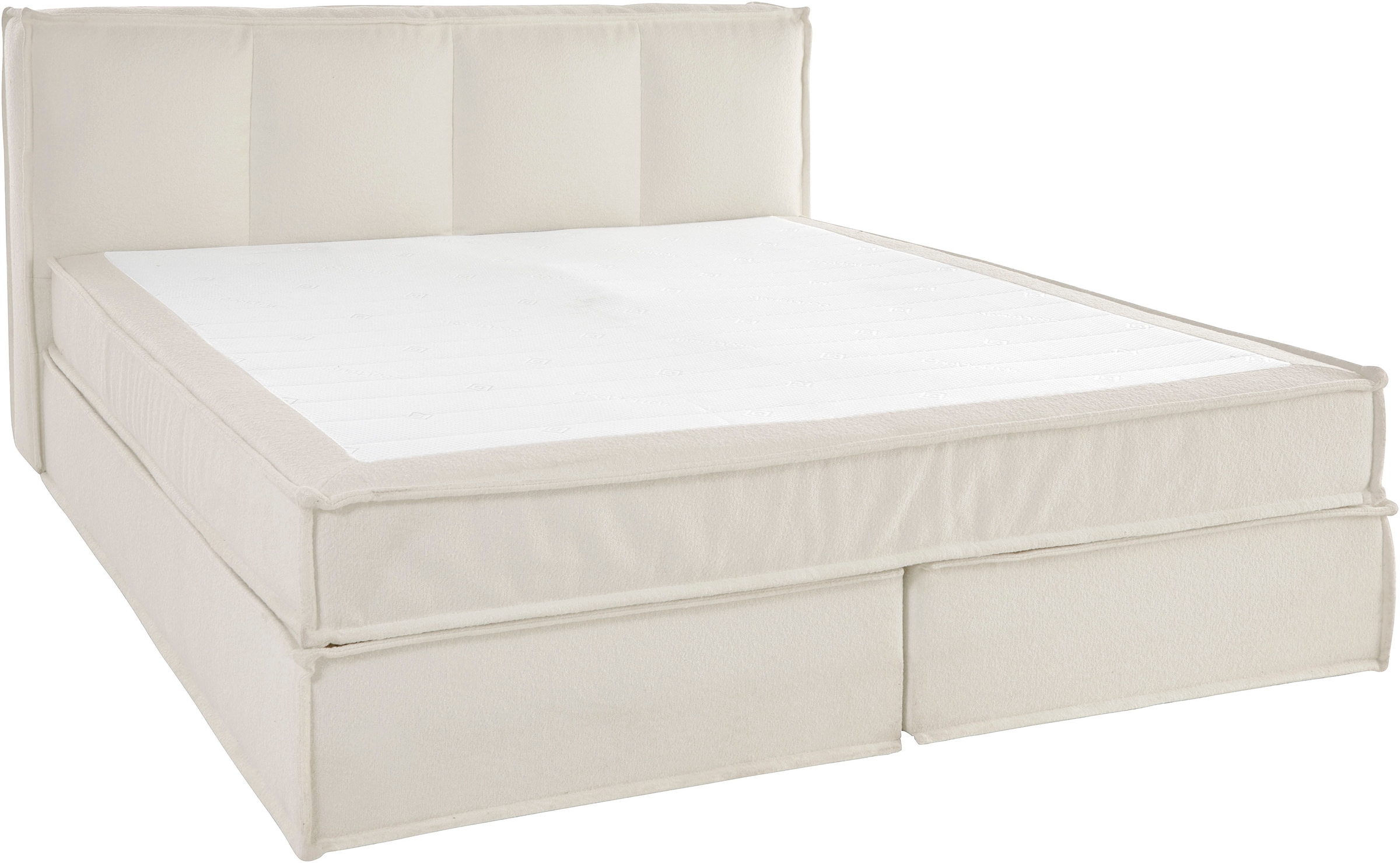 LeGer Home by Lena Gercke Boxspringbett »Addyson« Härtegrade H2, H3 und H4 wählbar,  Boxspringbett inkl. Topper, 2 Matratzen