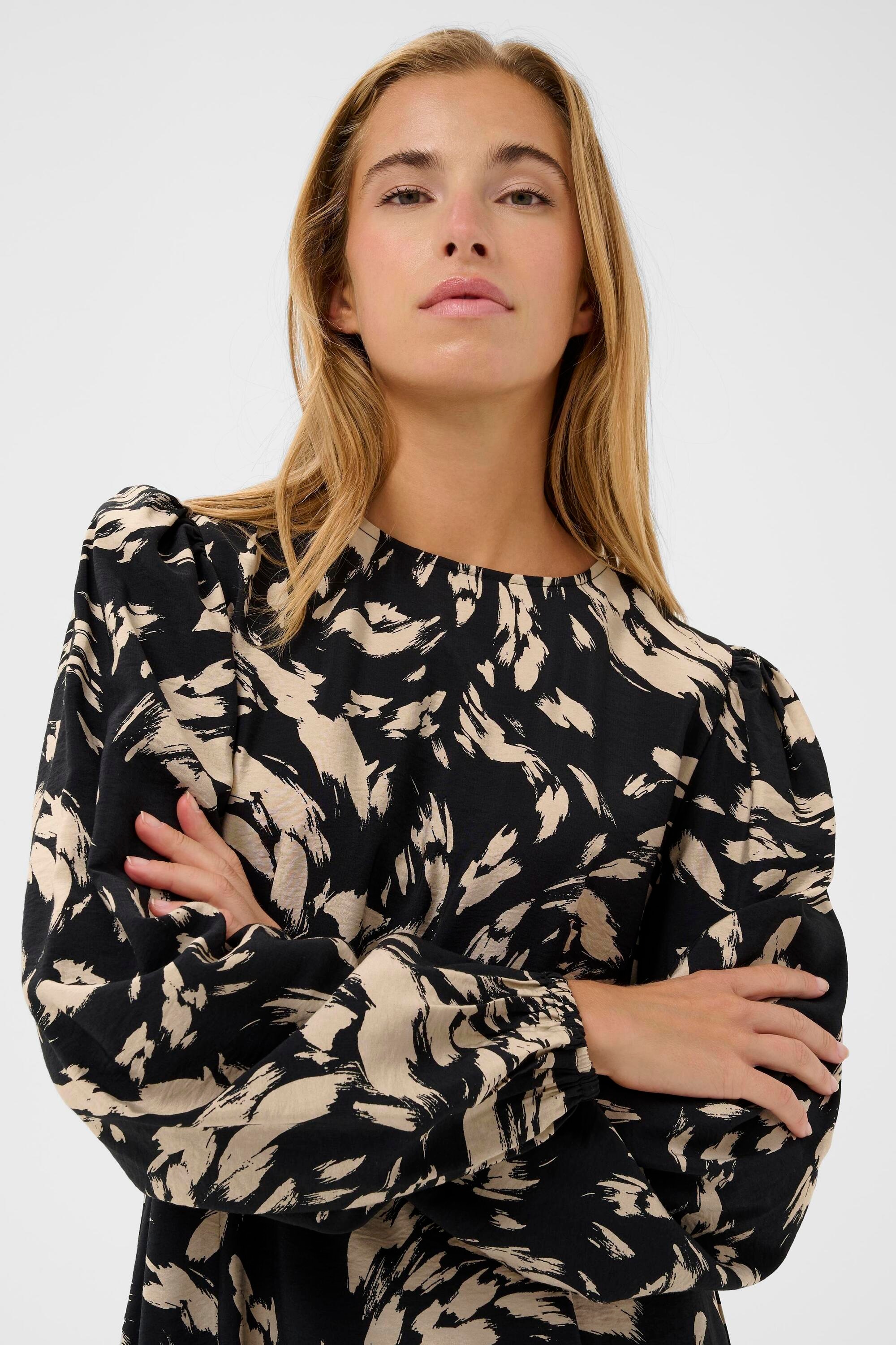KAFFE Midikleid »Damen Kleid KAulla«