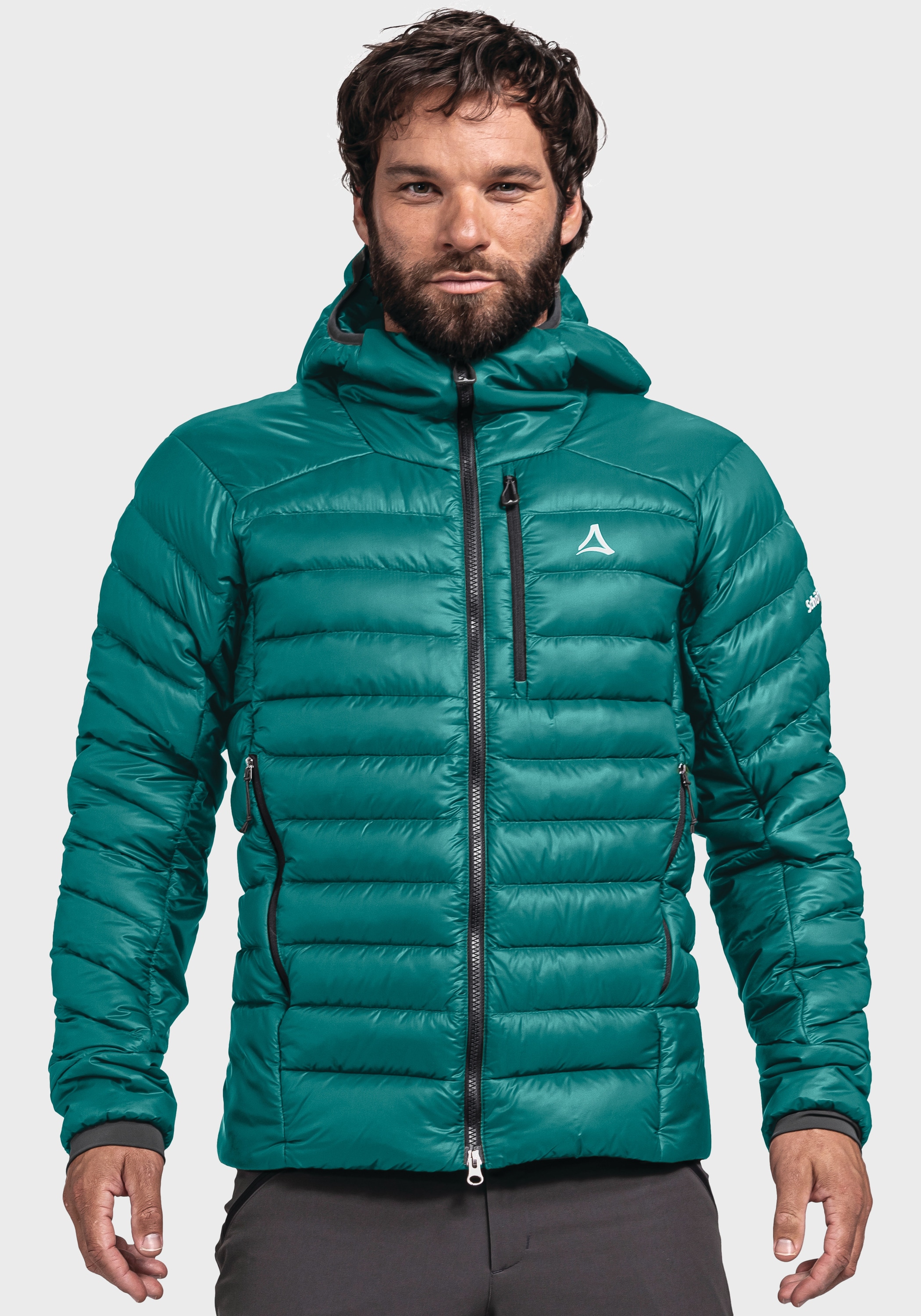 Schöffel Outdoorjacke »Down Jacket Tschierval M«, mit Kapuze