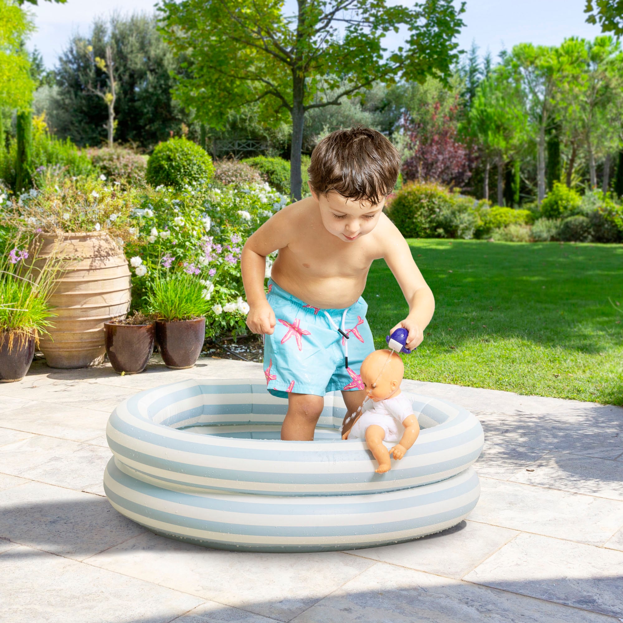 Corolle® Babypuppe »Badejunge Marin«, mit Vanilleduft