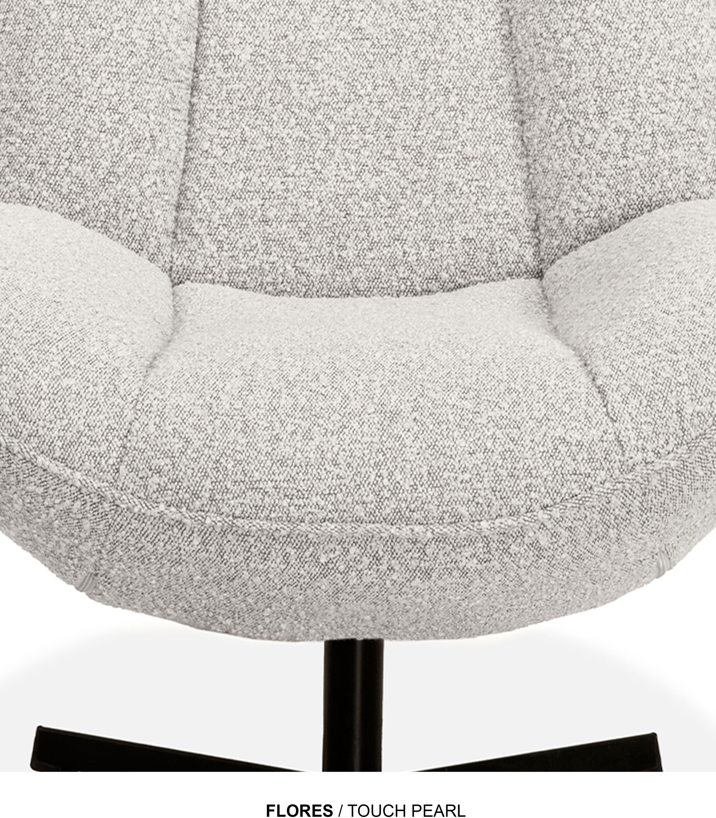 OMG Design Sessel »Flores« bequemer Sessel, mit Drehgestell