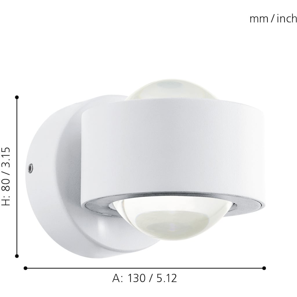 EGLO LED Wandleuchte »ONO2«, 2 flammig-flammig