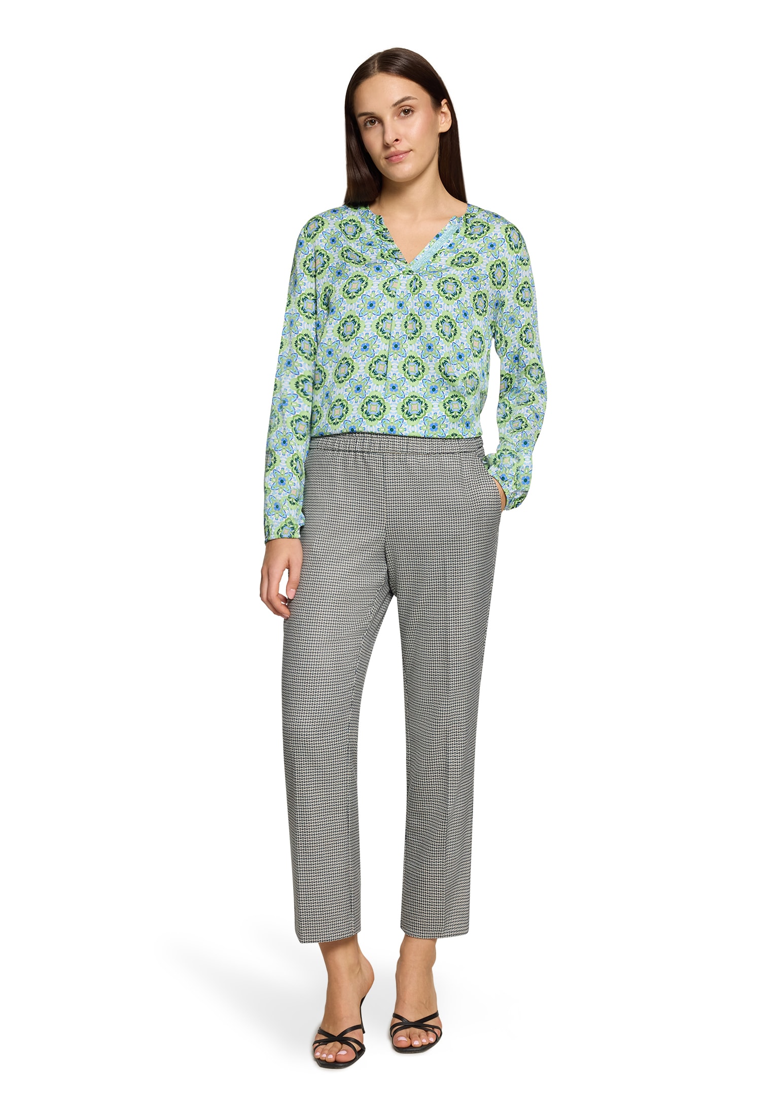 Cartoon Klassische Bluse »Blusenshirt mit Muster«