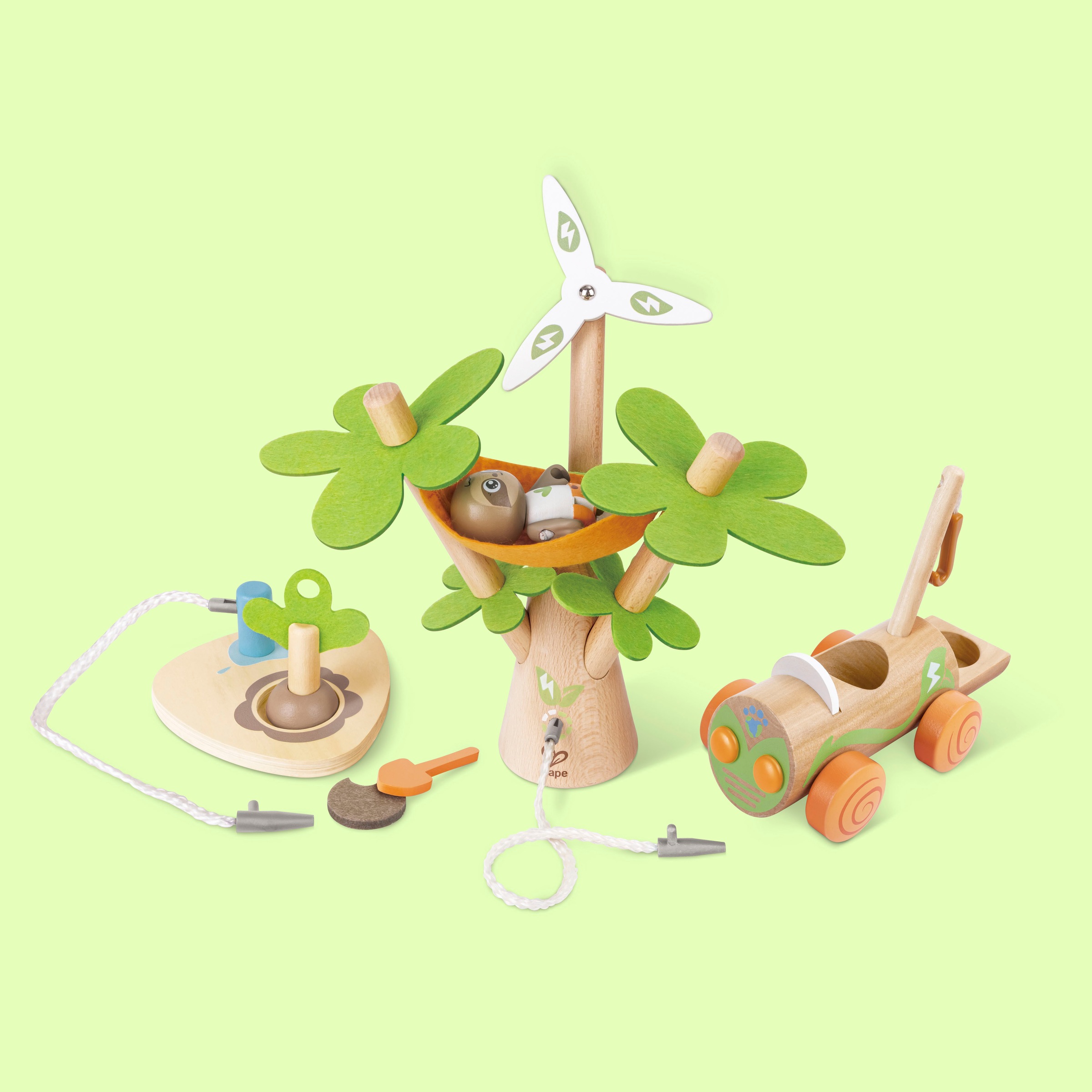 Hape Spielwelt »Bäume pflanzen mit dem E-Auto«