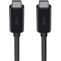 Belkin USB-Kabel »USB-C/USB-C Monitorkabel 4K, 5 Gbit/s 100W, 2m«, USB-C, USB-C, 200 cm