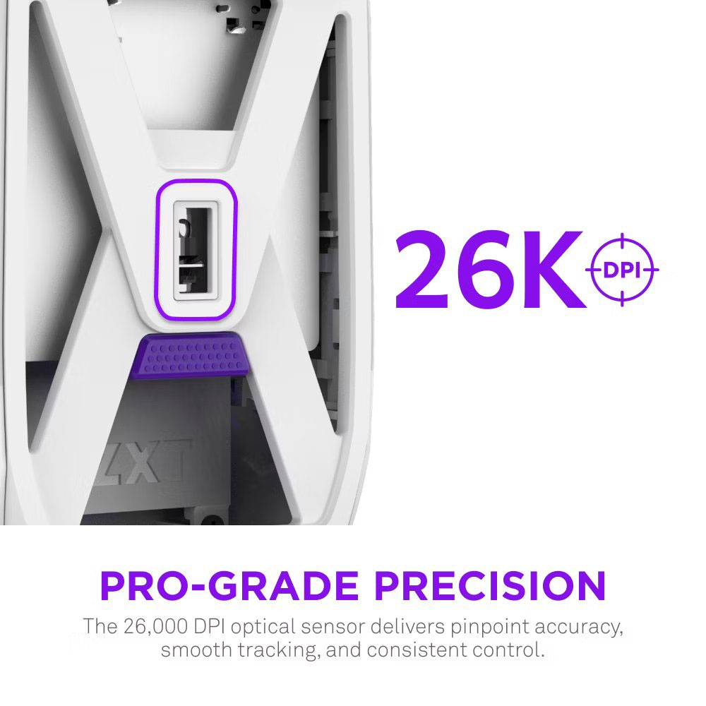 NZXT Gaming-Maus »Lift Elite Wireless«, Funk-kabelgebunden