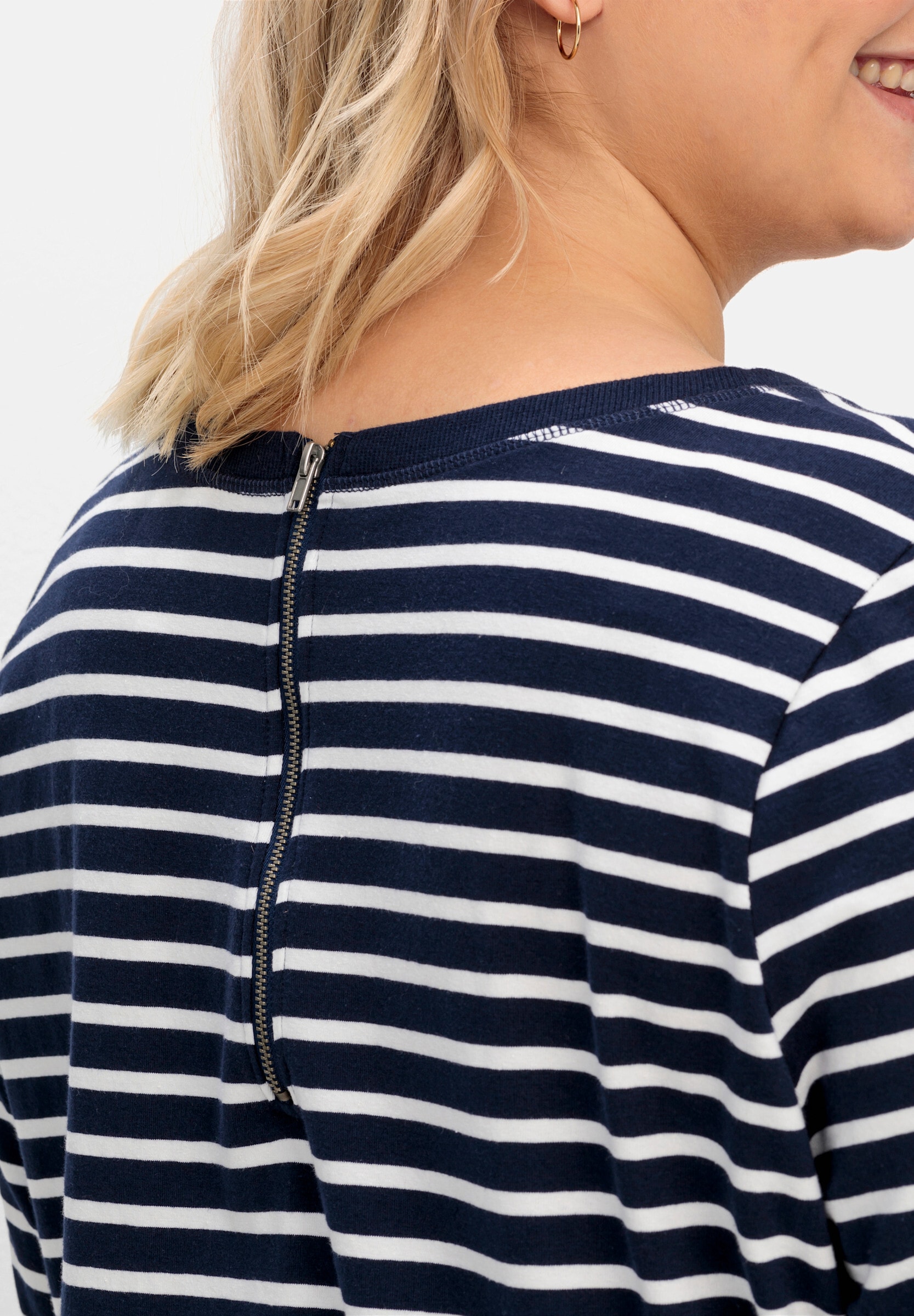 Sheego Longshirt »Longshirt Longshirt mit Streifen«