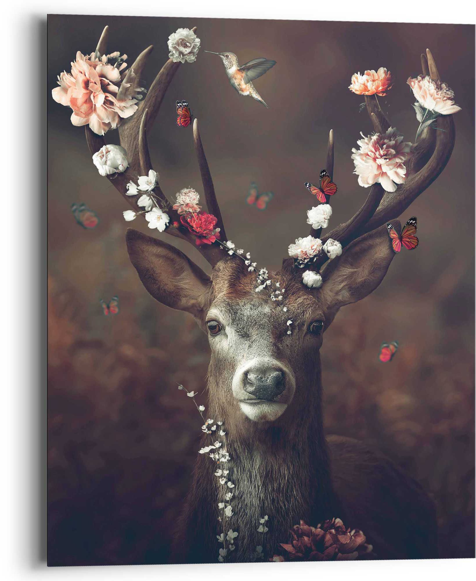 Reinders! Wandbild »Hirsch«