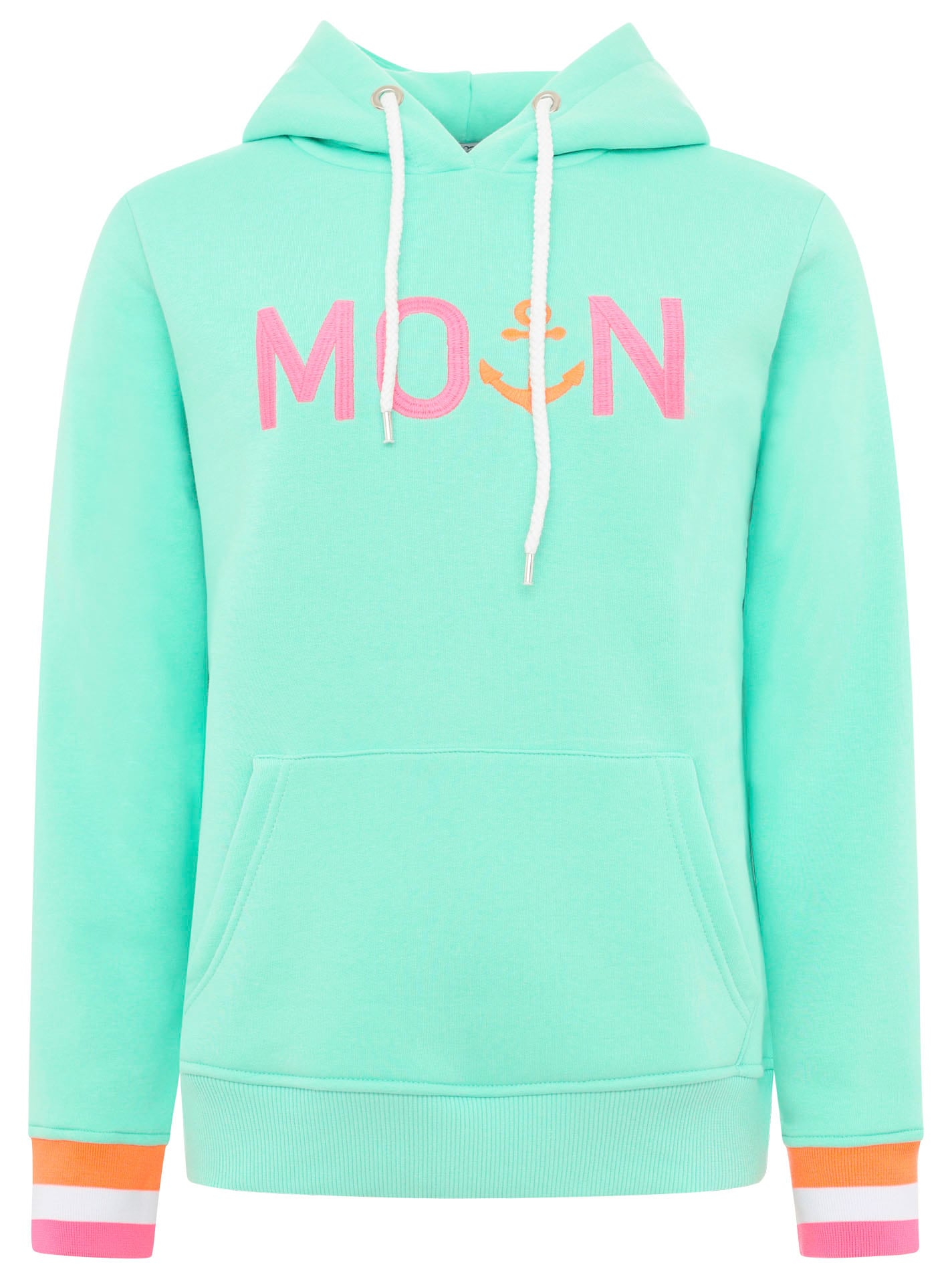 Zwillingsherz Hoodie »"Rahel"«, Mit Kontrastbündchen und Fronttasche