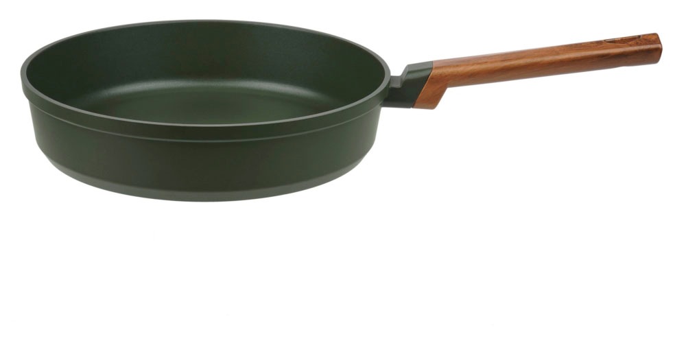 RESTO Kitchenware Bratpfanne »Sadr, Universalpfanne langlebig und spülmaschinenfest«, Aluminiumguss, (1 tlg.), Innere Queenhome-Antihaftbeschichtung für mehr Widerstandsfähigkeit
