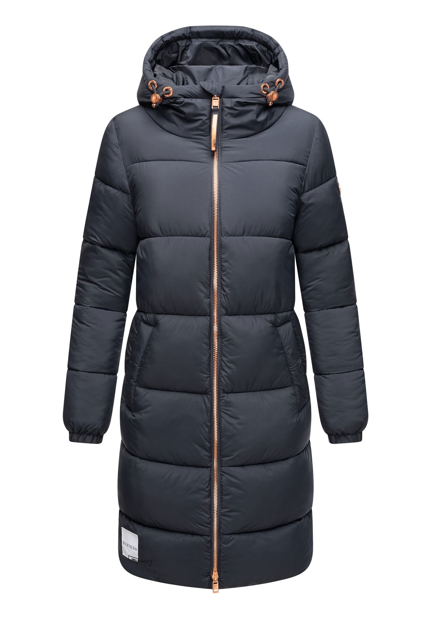 Marikoo Winterjacke »Marikoo Nomadiaa lange Damen Winterjacke N024«