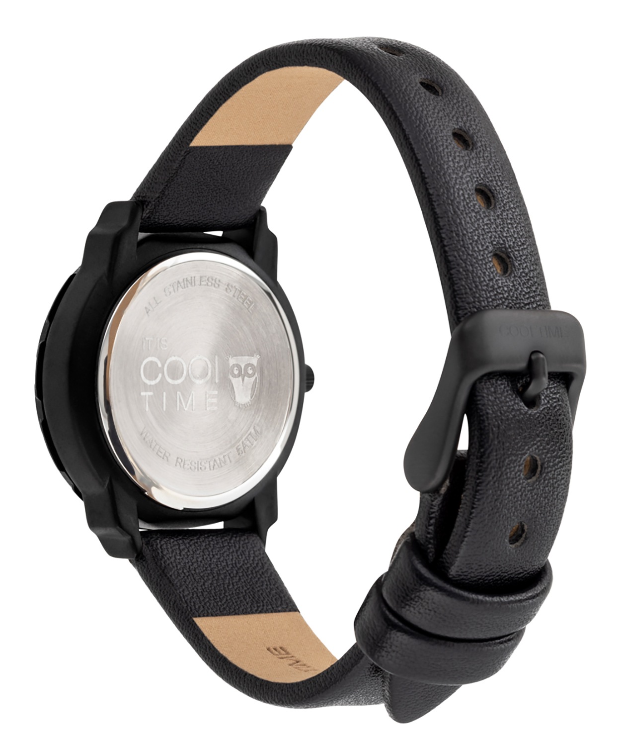COOL TIME Quarzuhr »The Cool Classic Black« Armbanduhr, Kinderuhr, Junge, analog