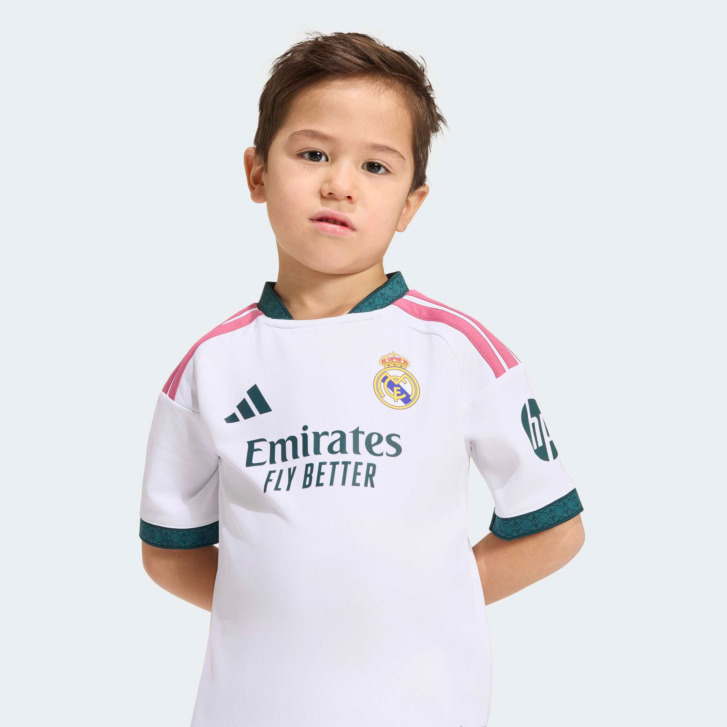 adidas Performance T-Shirt & Shorts »REAL MADRID 26/27 KIDS HEIMSET« für Fußball, mit Climacool Technologie, regulärer Schnitt