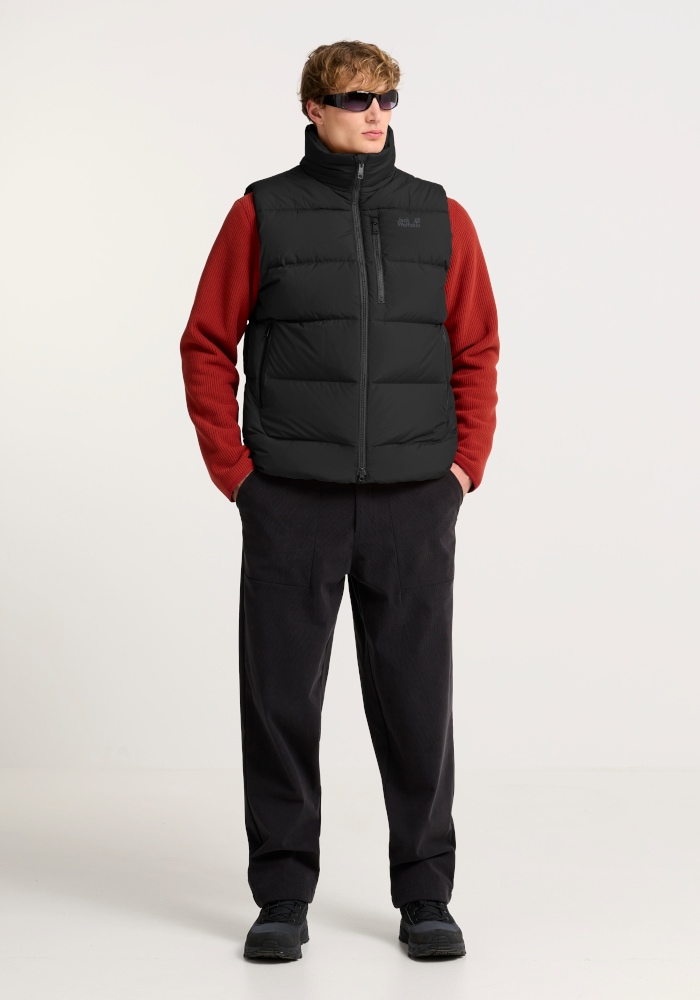 Jack Wolfskin Daunenweste »COLONIUS VEST M RDS« Daunenweste, winddicht, wasserabweisend
