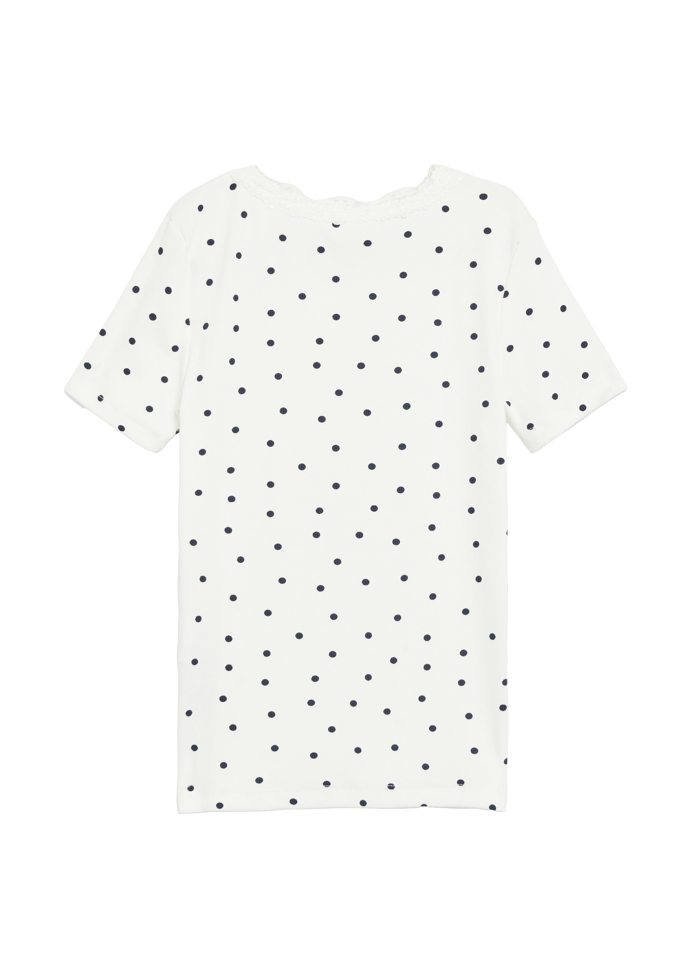 s.Oliver Junior Langarmshirt mit Print und Volant-Ansatz / für Girls