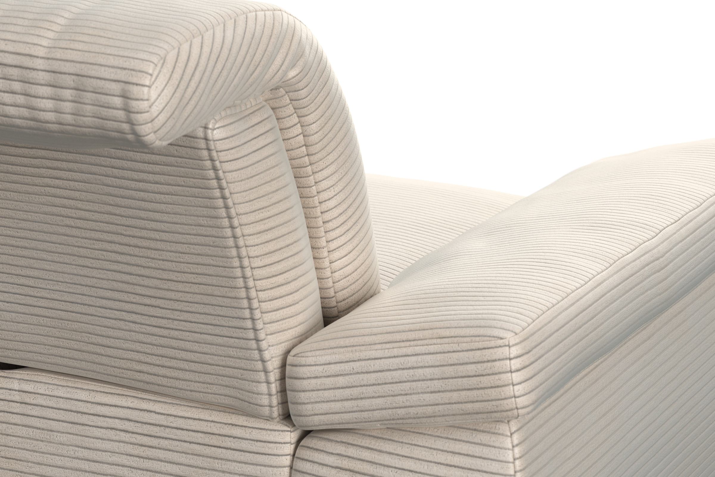 sit&more Ecksofa »Cabana L-Form« Recamiere, wahlweise mit Sitztiefen-, Armlehnen- und Kopfteilfunktion