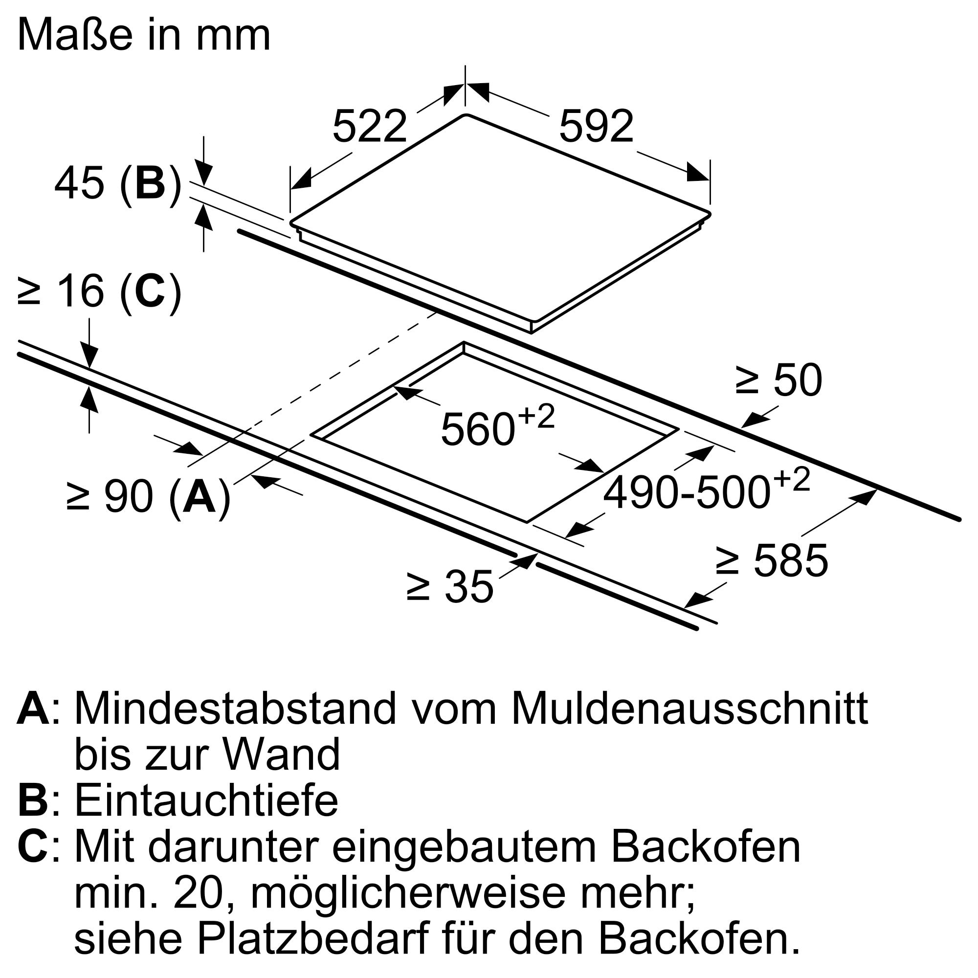 SIEMENS Elektro-Herd-Set »EQ211KAAB«, iQ300, HE213ABB0, mit Teleskopauszug nachrüstbar