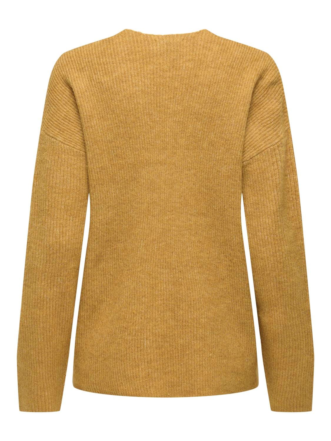 ONLY V-Ausschnitt-Pullover »ONLCAMILLA V-NECK L/S PULLOVER KNT NOOS«