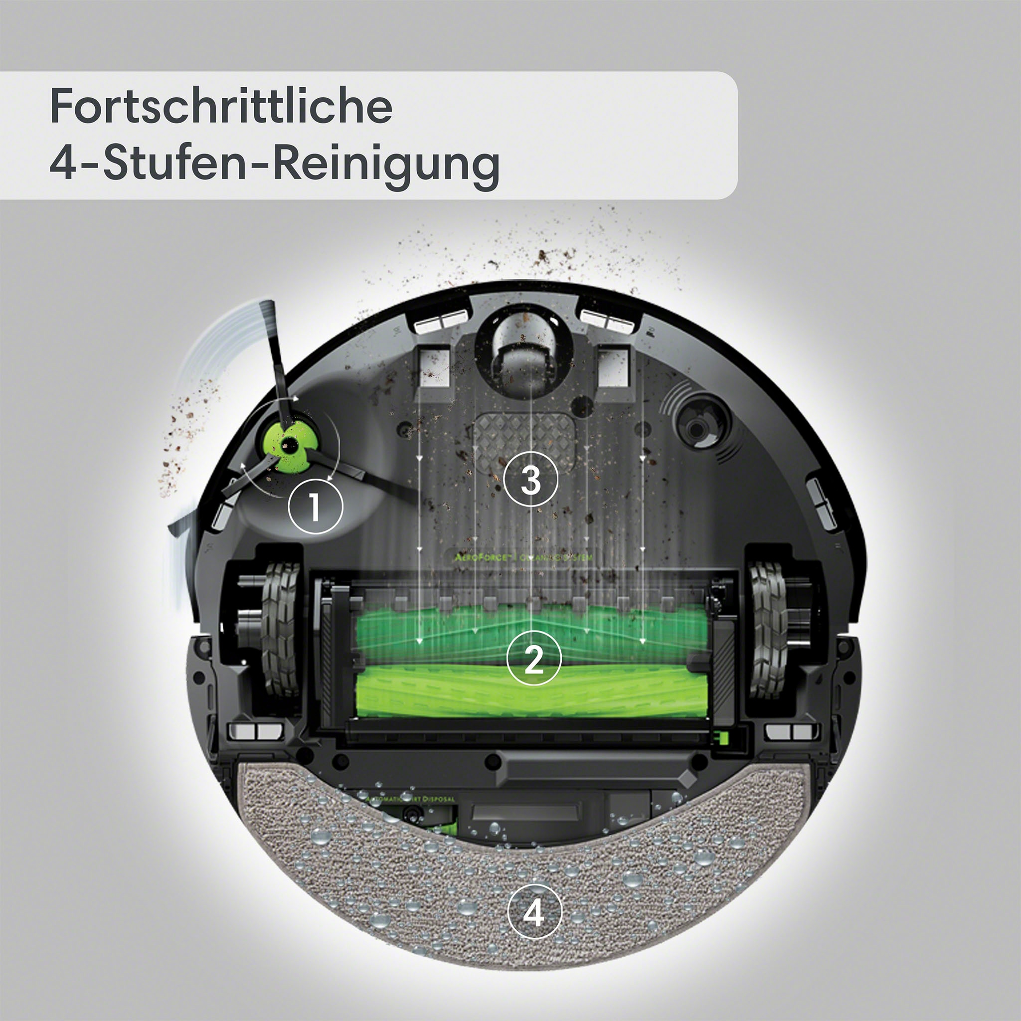 iRobot Nass-Trocken-Saugroboter »Roomba Combo j9+ (c9758)«