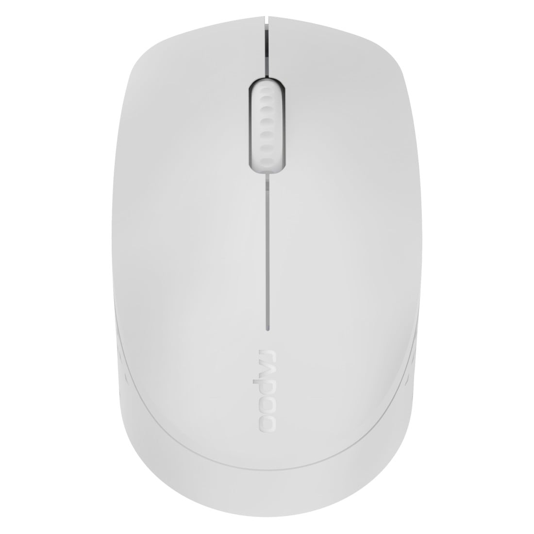 Rapoo ergonomische Maus »M100 Silent kabellose Maus, Bluetooth, 2.4 GHz, 1300 DPI«, Funk