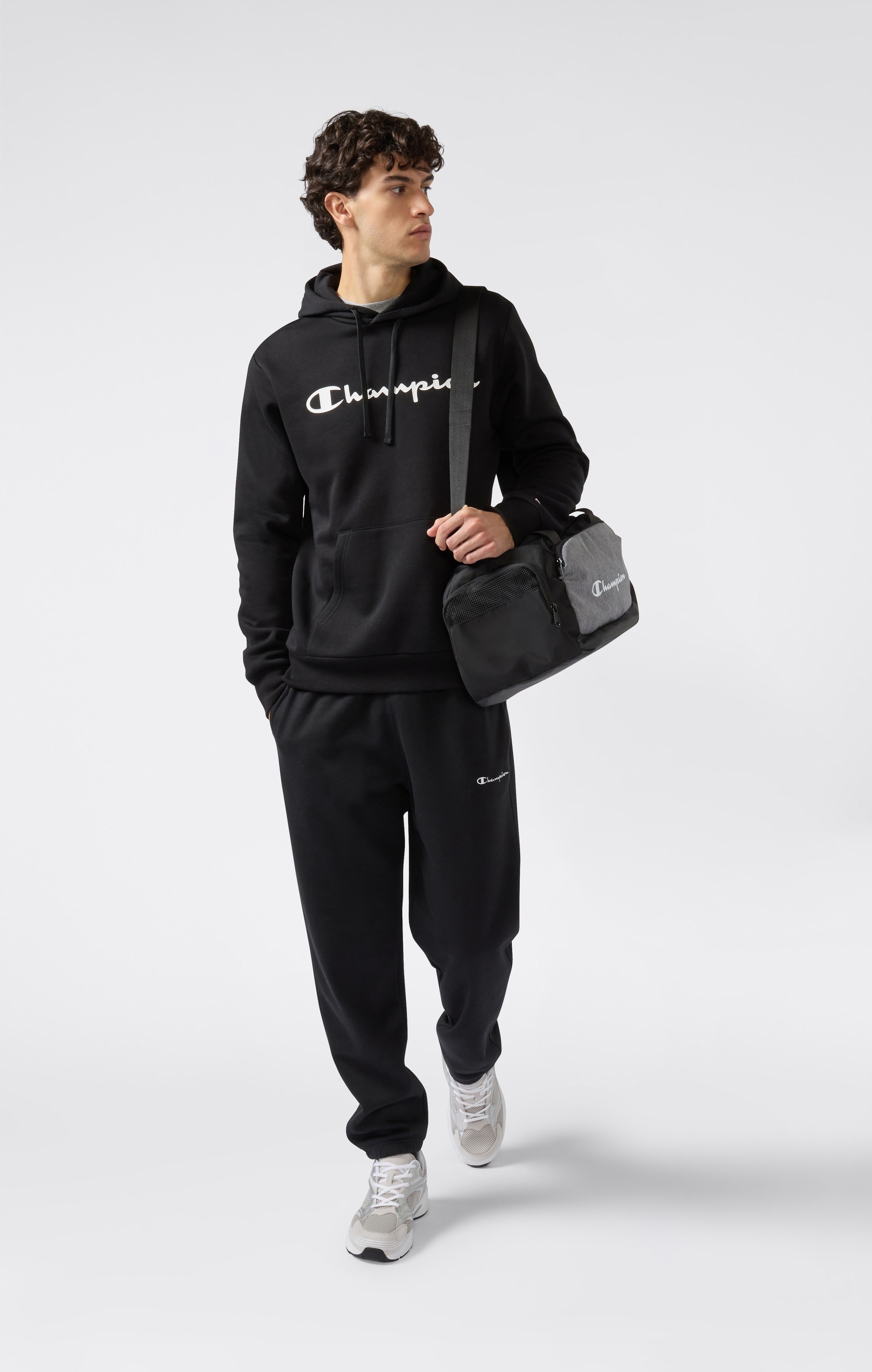 Champion Kapuzensweatshirt »BASICS Fleece Hoodie Large Logo«, 1 Stk.
