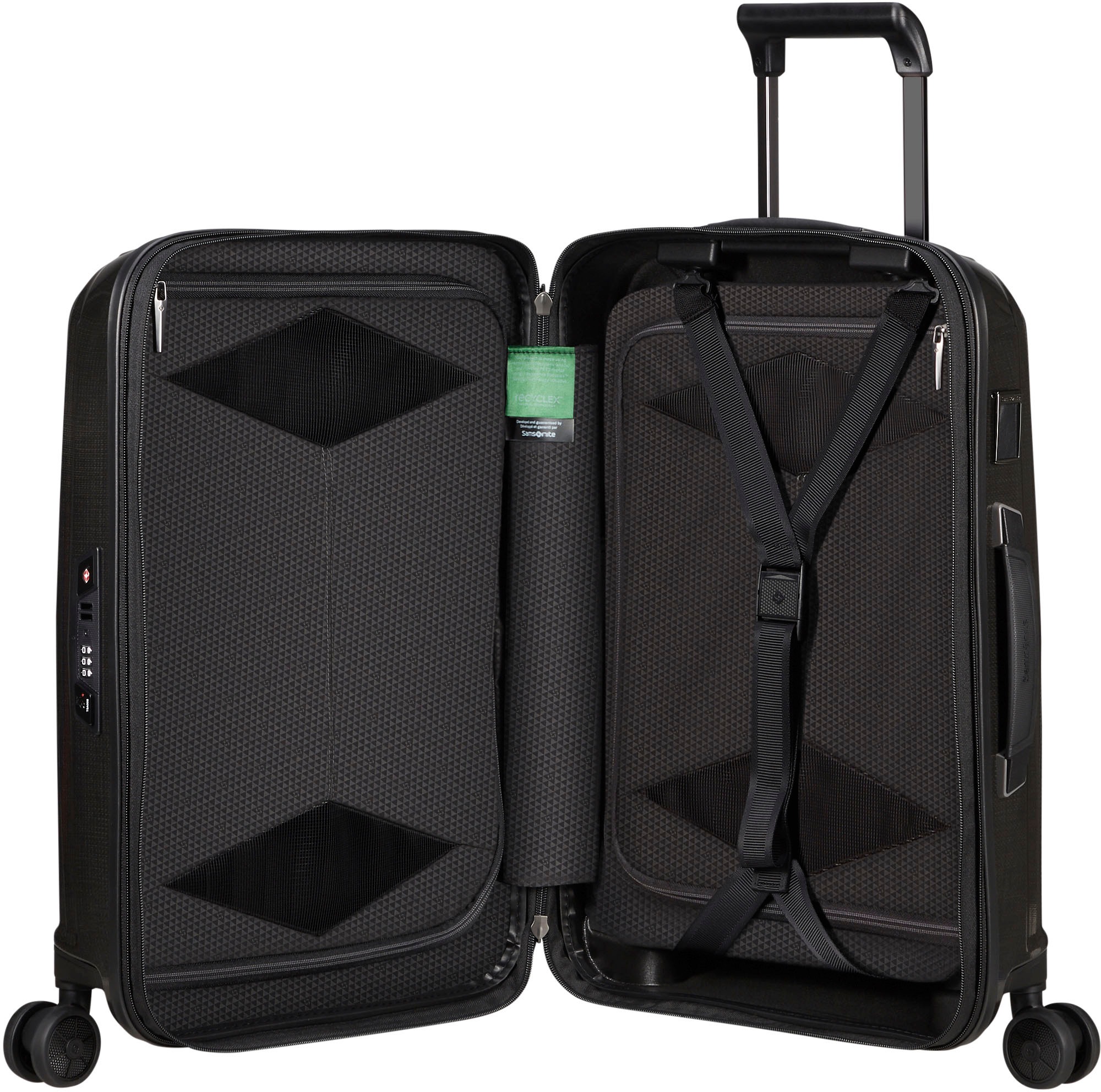 Samsonite Hartschalen-Trolley »MAJOR-LITE, verschiedene Größen und Farben«, 4 Rollen, Reisekoffer Volumenerweiterung bei S Reisegepäck Made in Europe