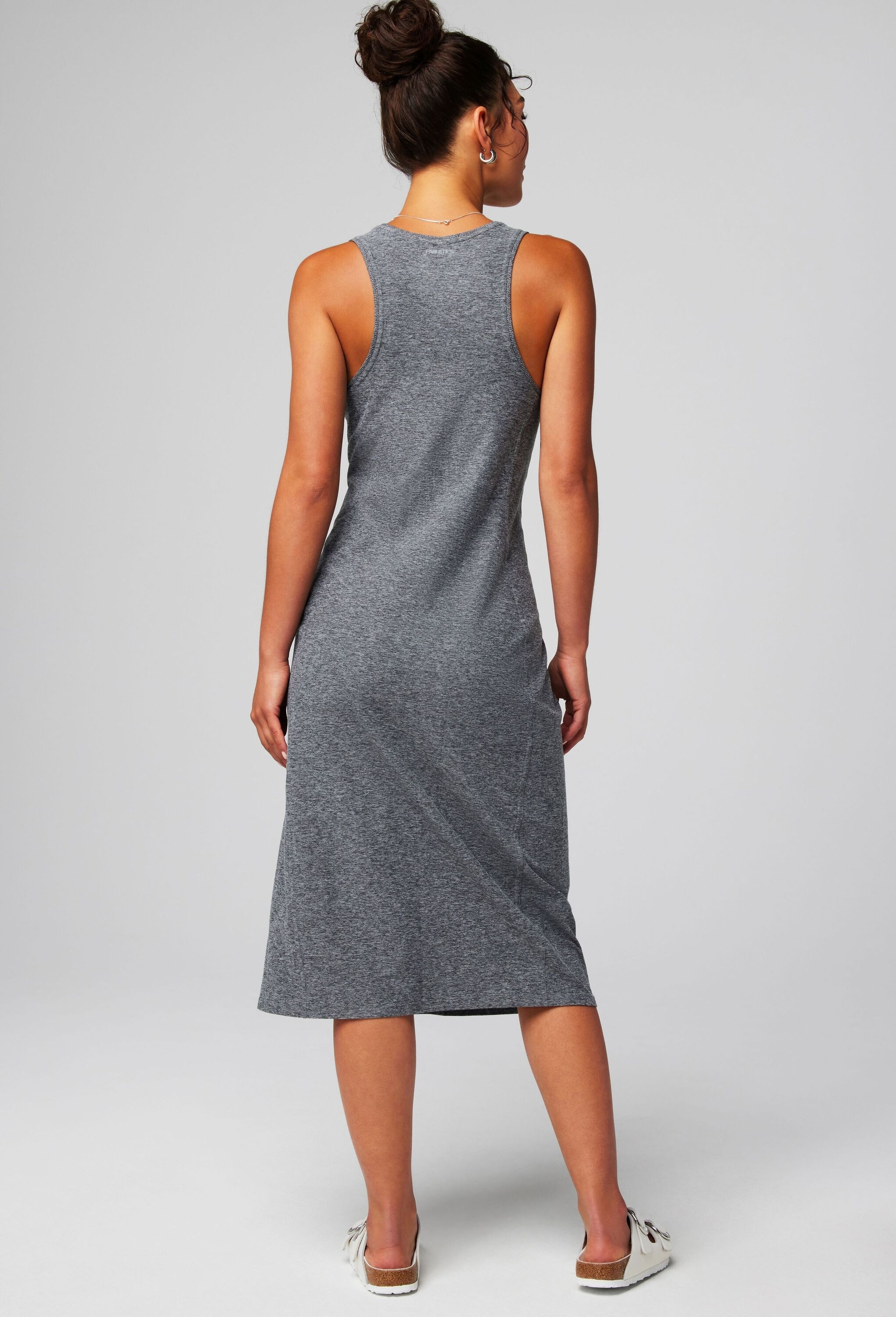 Fabletics Shirtkleid »Fabletics Kleid CLOUD JERSEY MIDI DRESS« mit Schlitzdetail