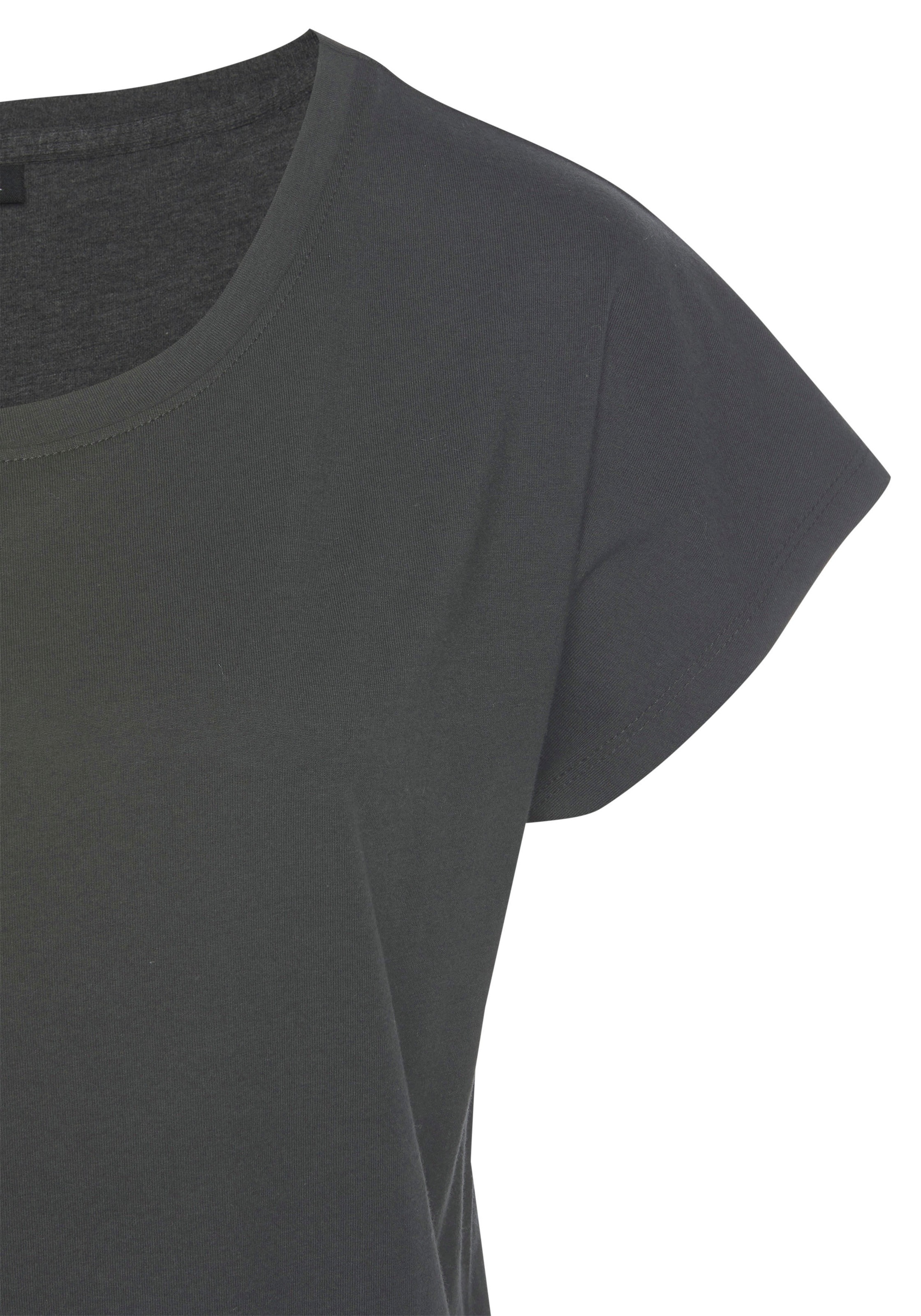 Vivance Dreams Bigshirt, in weicher Ripp-Qualität