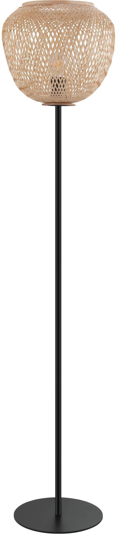 EGLO Stehlampe »Dembleby«, 1 flammig-flammig, Holzkorb geflochten, Natur,  Vintage, Hygge, 1-flammig online kaufen | mit 3 Jahren XXL Garantie | Tischlampen