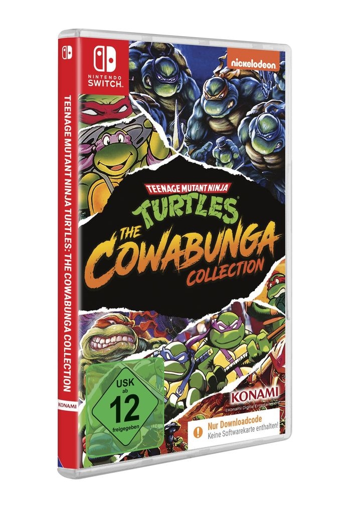 Konami Spielesoftware »Teenage Mutant Ninja Turtles - Cowabunga Collection (Code in a Box)«, Nintendo Switch