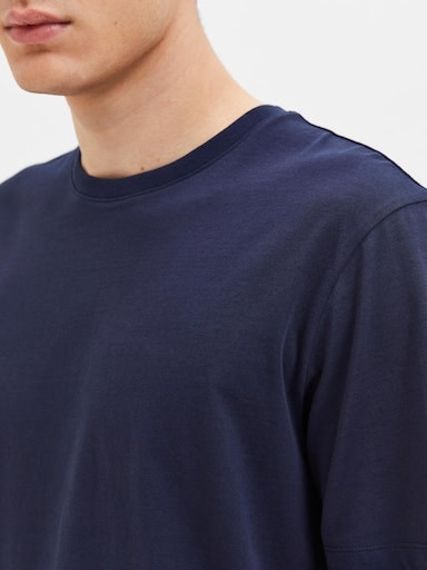 SELECTED HOMME Rundhalsshirt »SLHASPEN SS O-NECK TEE NOOS«