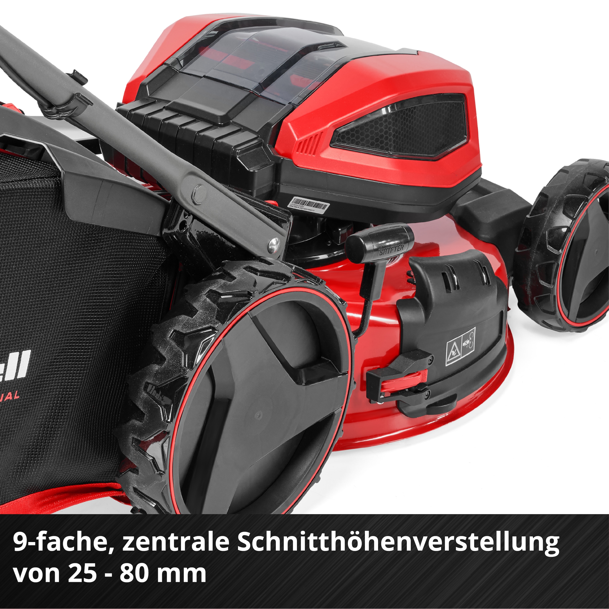 Einhell Akkurasenmäher »GP-CM 36/52 S Li BL (4x5,2Ah)« 4 x 5,2 Ah Plus Akkus und 2 Twincharger