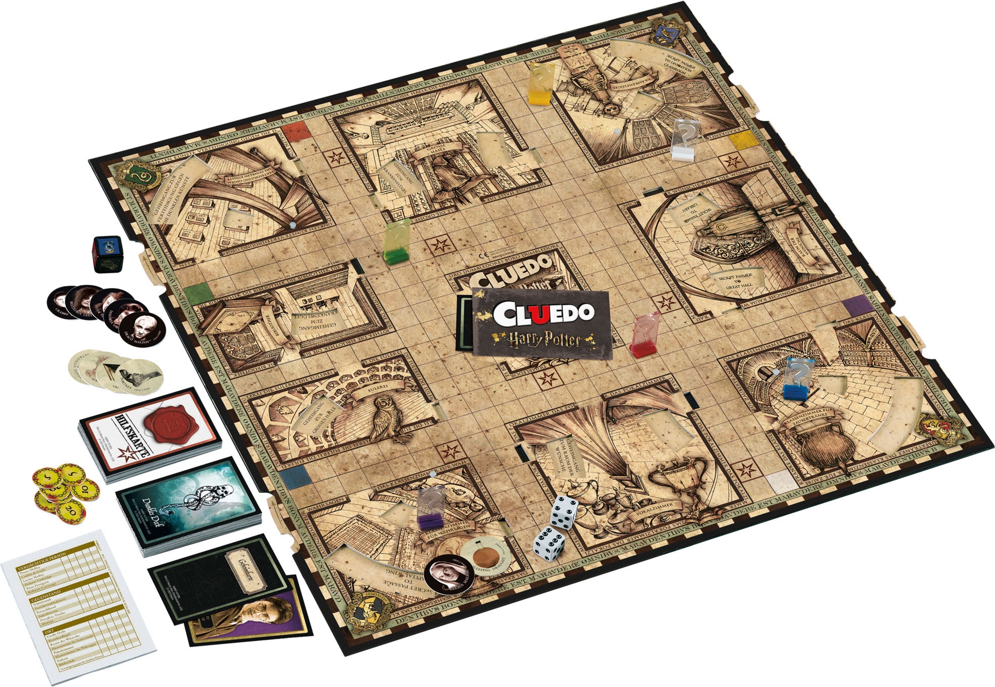 Hasbro Spiel »Cluedo Harry Potter«