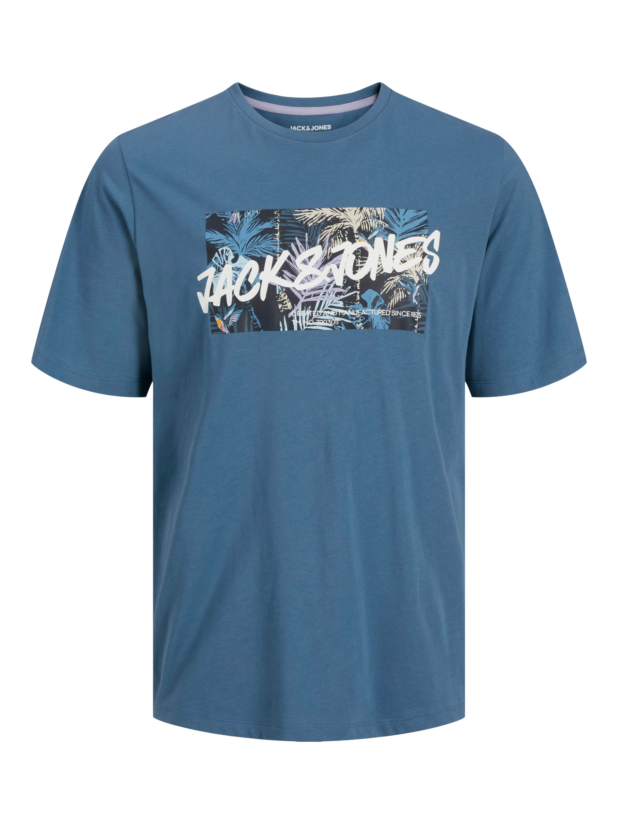 Jack & Jones Print-Shirt »JJHAWAII SHAPE TEE SS CREW NECK«