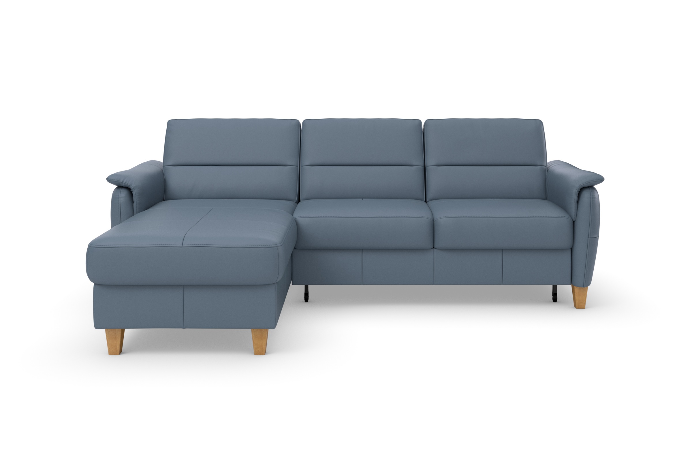 Home affaire Ecksofa »Palmera L-Form, B: 244 cm«, optional Bettfunktion & Bettkasten, Federkern