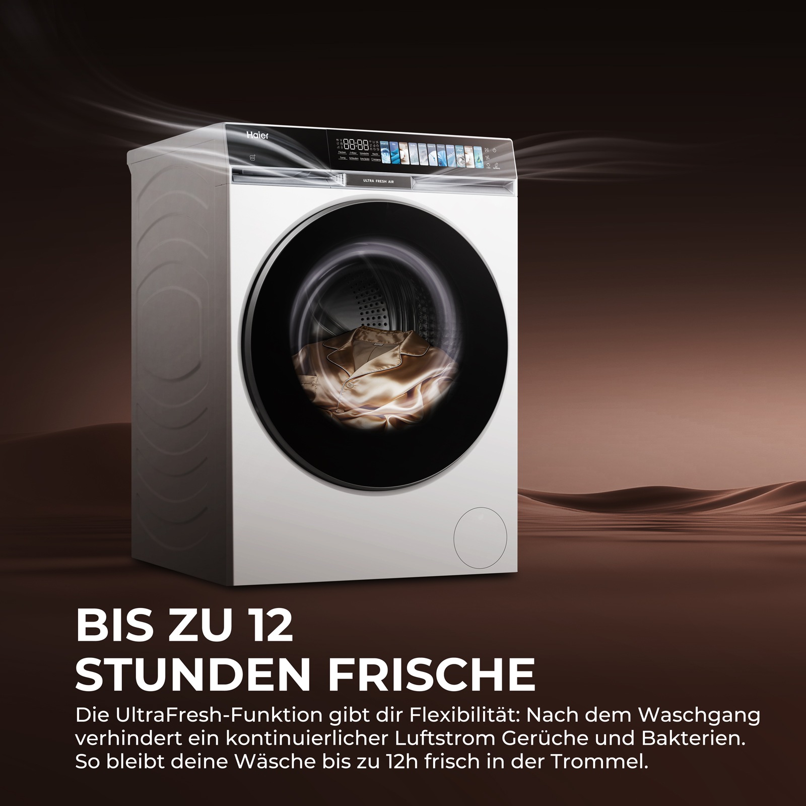 Haier Waschtrockner »HWD80-BP14687TU1« G9 Serie 8 kg /5 kg UltraFresh & UltraSense