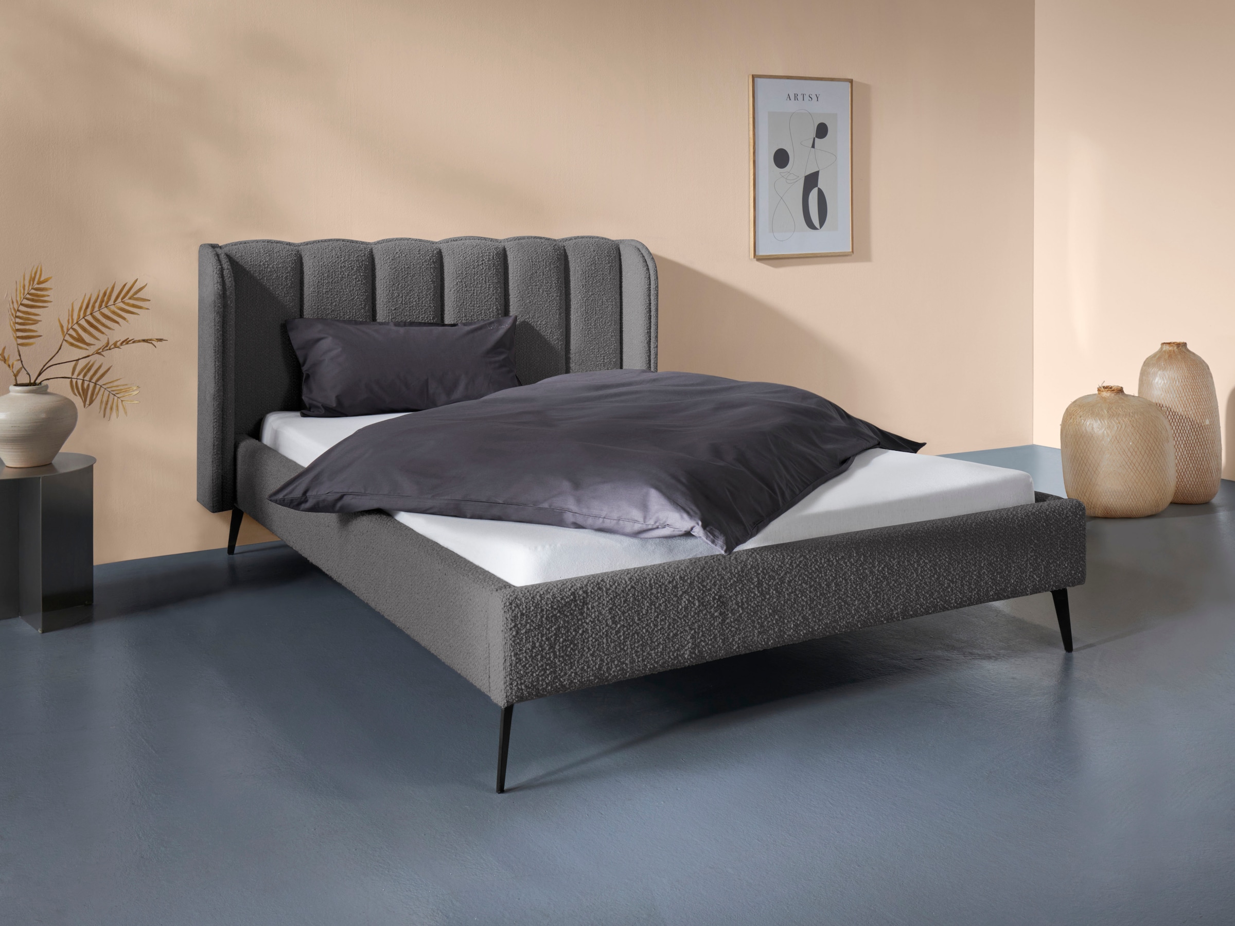 LeGer Home by Lena Gercke Polsterbett »Dorly«, auch in Bouclé, in zwei Breiten