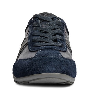 Geox Sneaker »U WELLS C«  Casual Schuh, Schnürschuh mit Logoverzierung