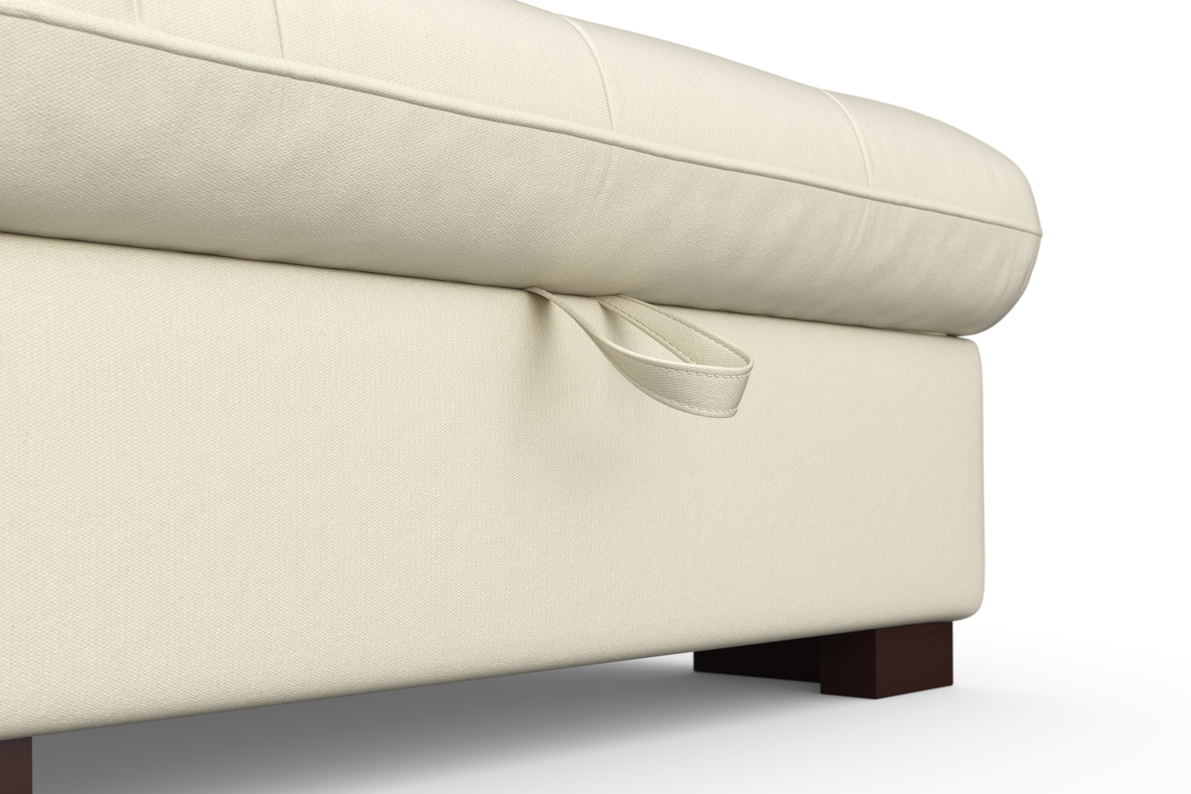 sit&more Ecksofa »Luxor L-Form«, wahlweise mit Bettfunktion, Stauraum und Kopfteilverstellung