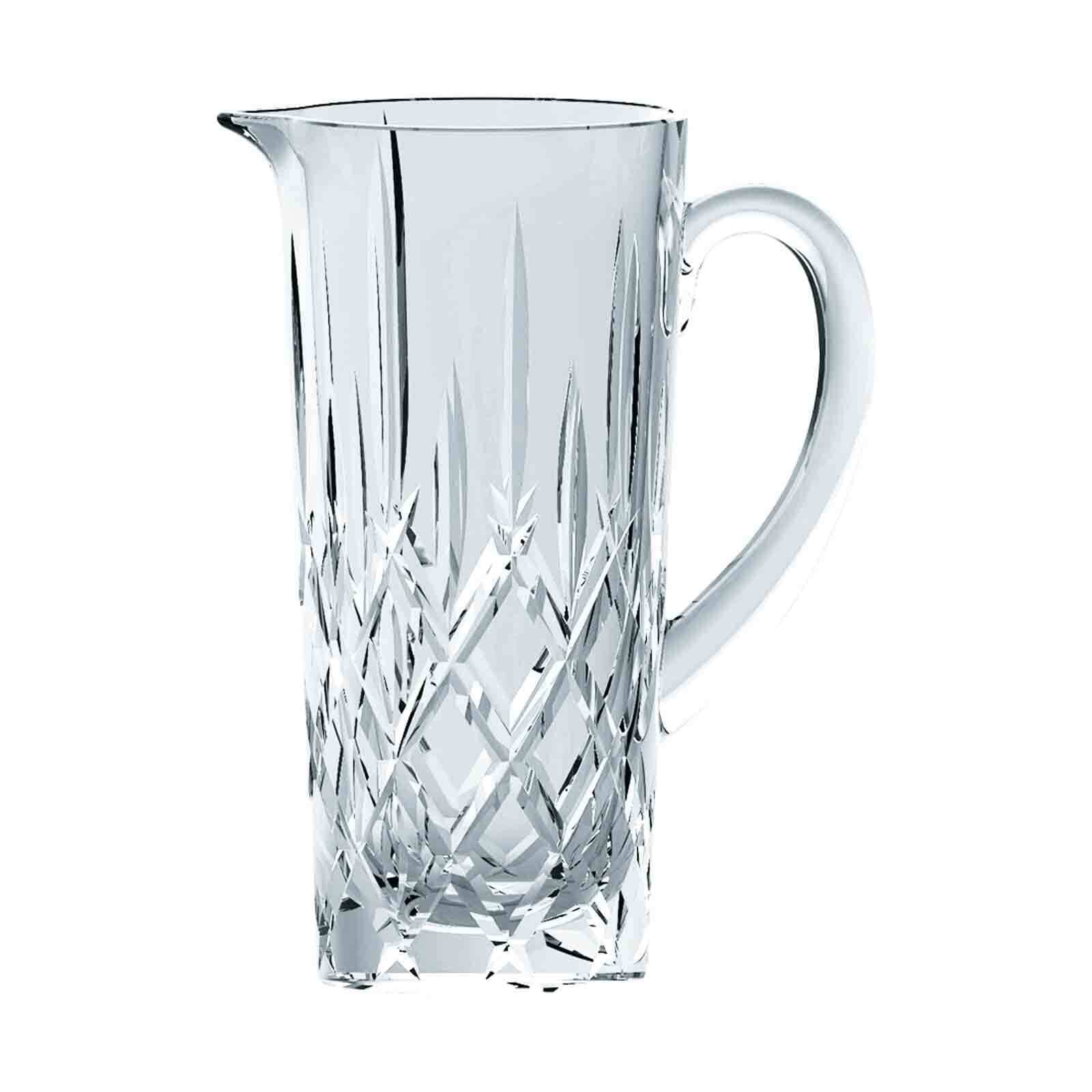 Nachtmann Wasserkrug "Krug Noblesse 1190 ml transparent" Erhöhte Bruchfestigkeit, Kristallglas, spülmaschinenfest