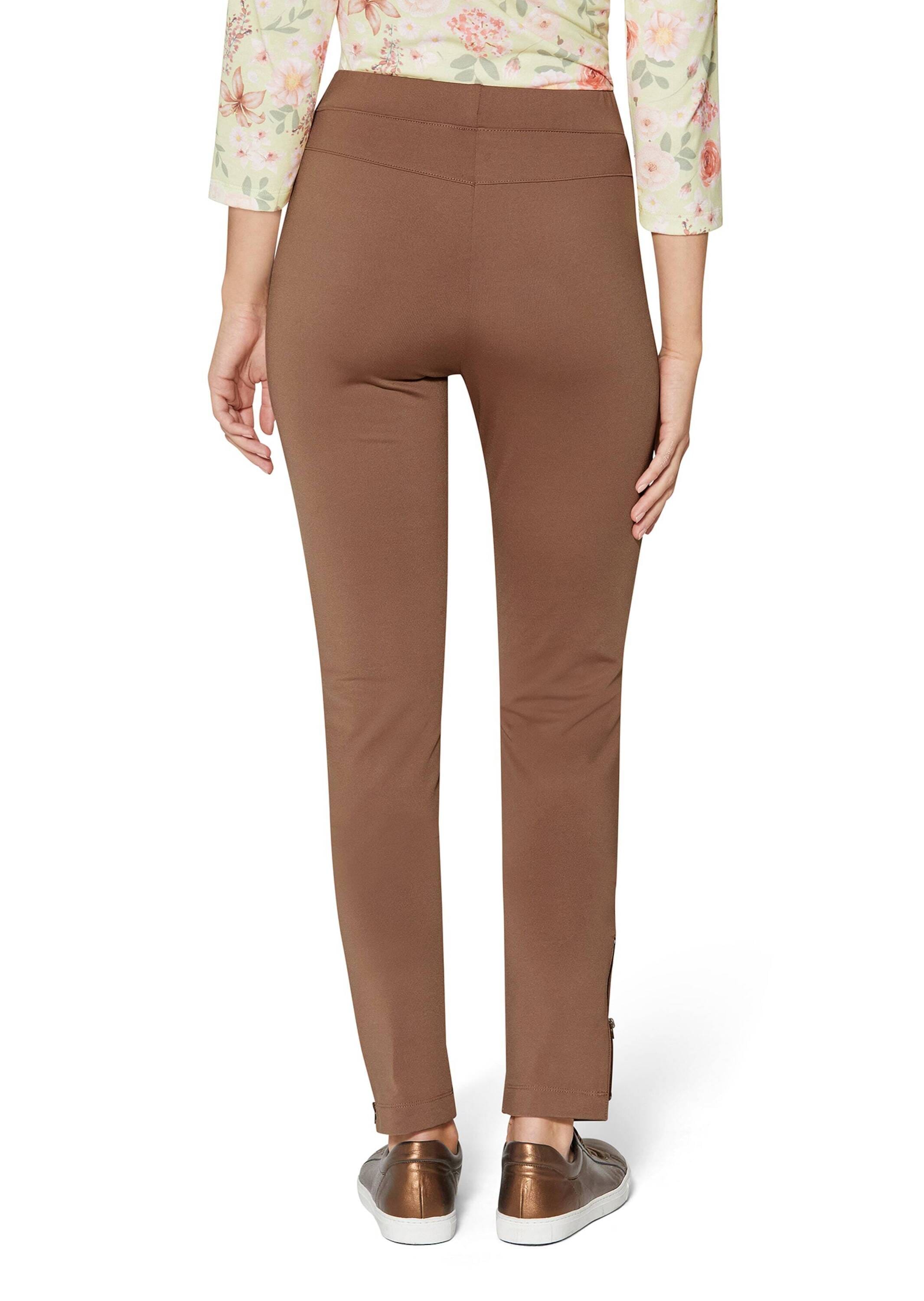 MADELEINE Leggings »Leggings Leggings mit Saumzippern«