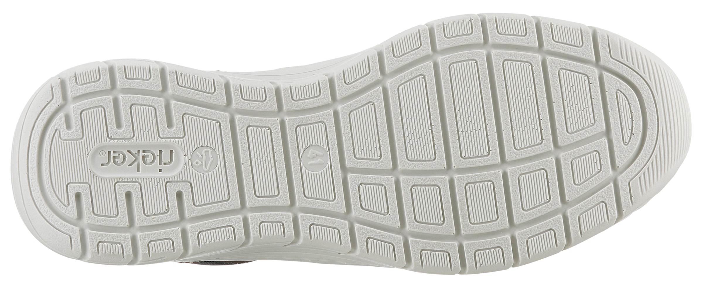 Rieker Slip-On Sneaker, Schlupfschuh, Freizeitschuh, Halbschuh, mit Leichtlaufsohle