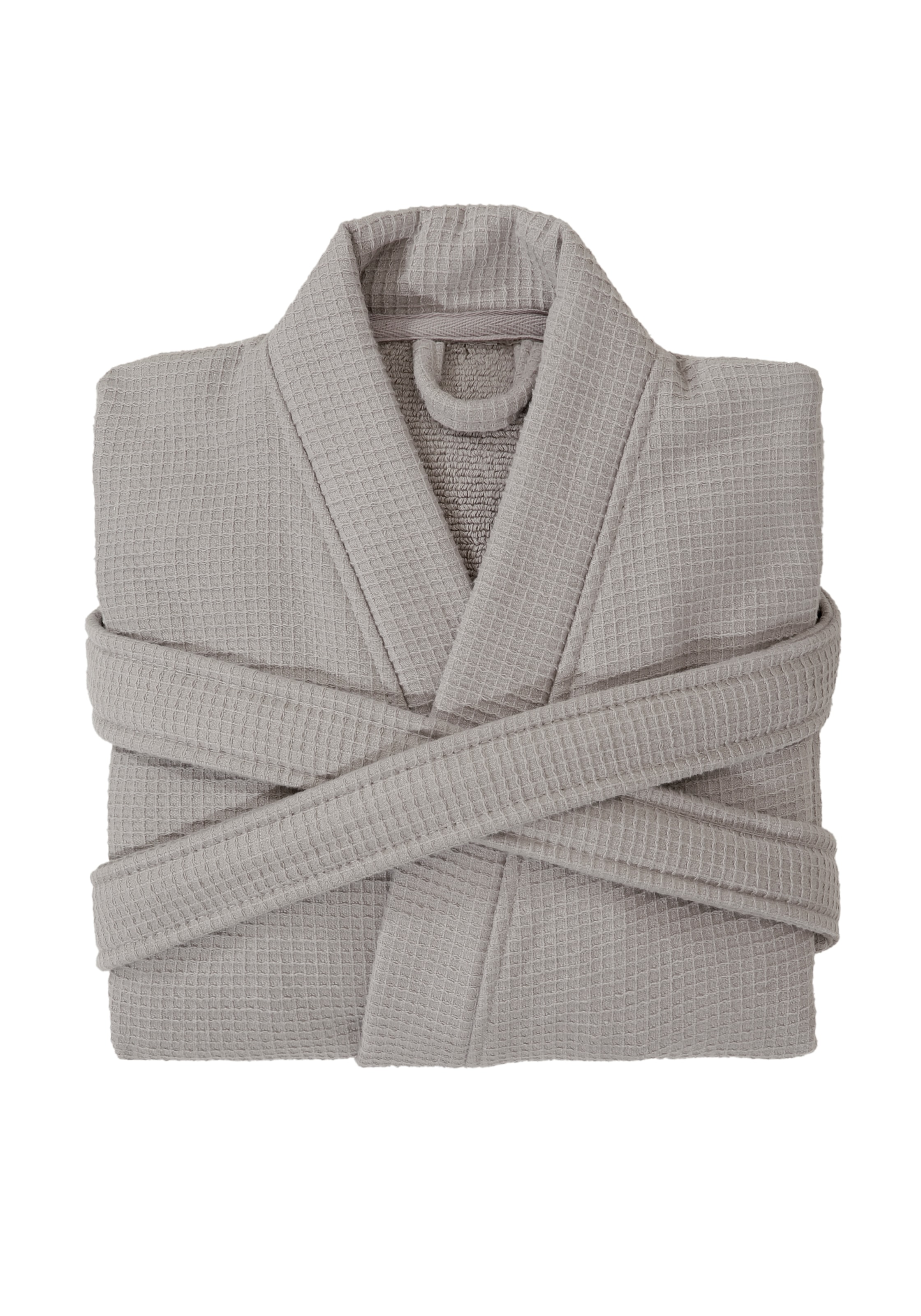 my home Unisex-Bademantel »Merida, Waffelpiqué, Premium Qualität, 500 g/m², Morgenmantel« 1 Stk. Hotelbademantel, dicke Qualität, S-2XL, auch ideal für Sauna & Spa