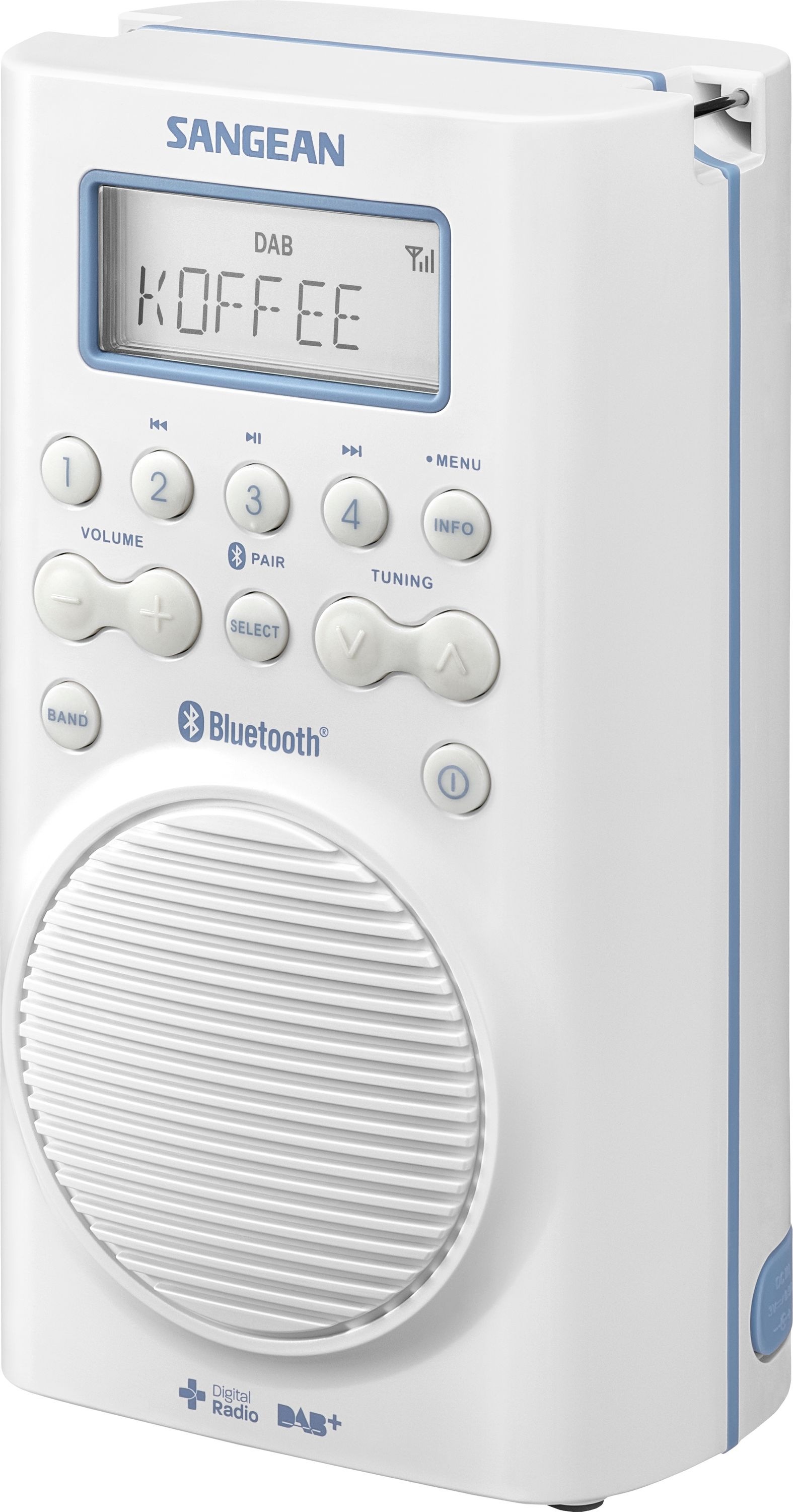 Sangean Digitalradio (DAB+) »H205D«, (Bluetooth Digitalradio (DAB+)-FM-Tuner mit RDS)