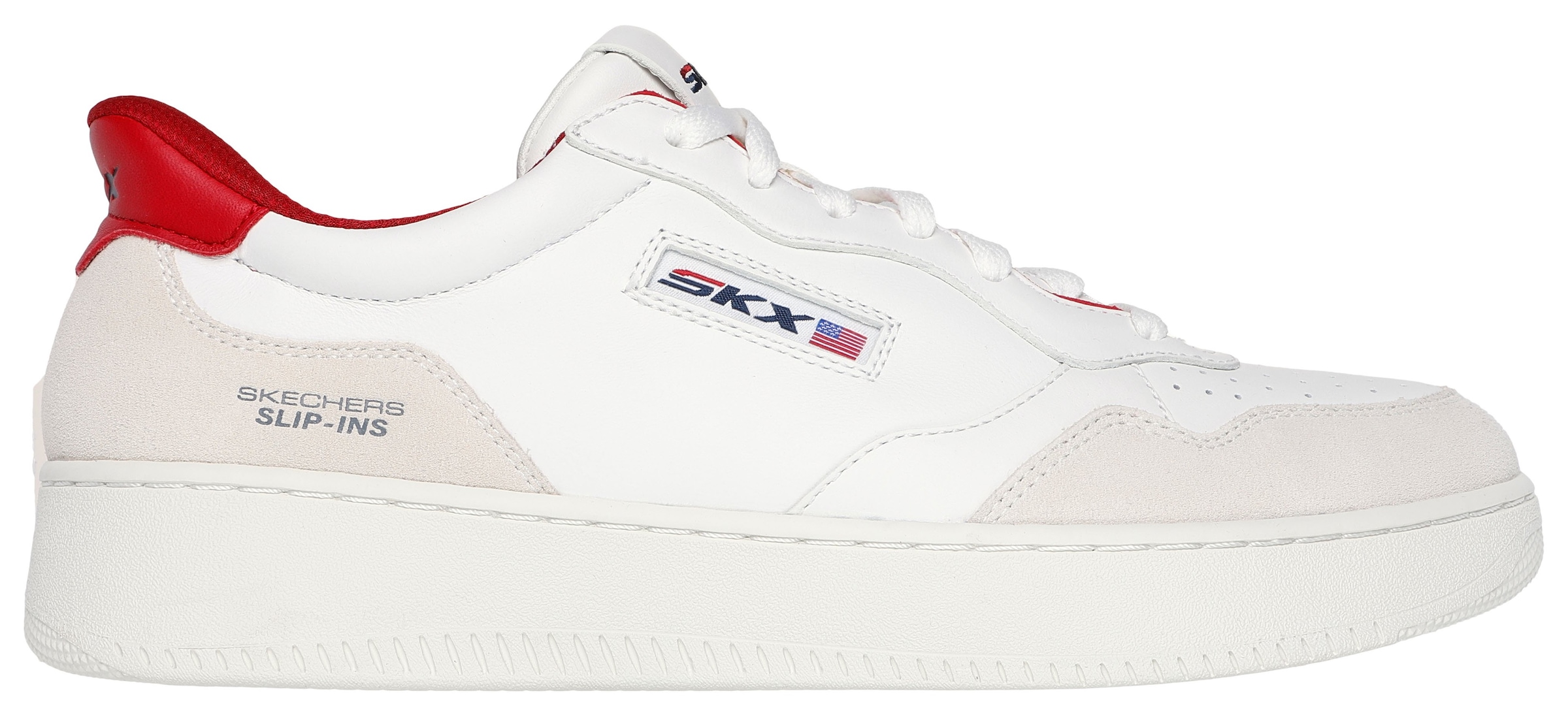Skechers Slip-On Sneaker »SPORT COURT 2.0-KONOR«, im wertigem Leder-Mix